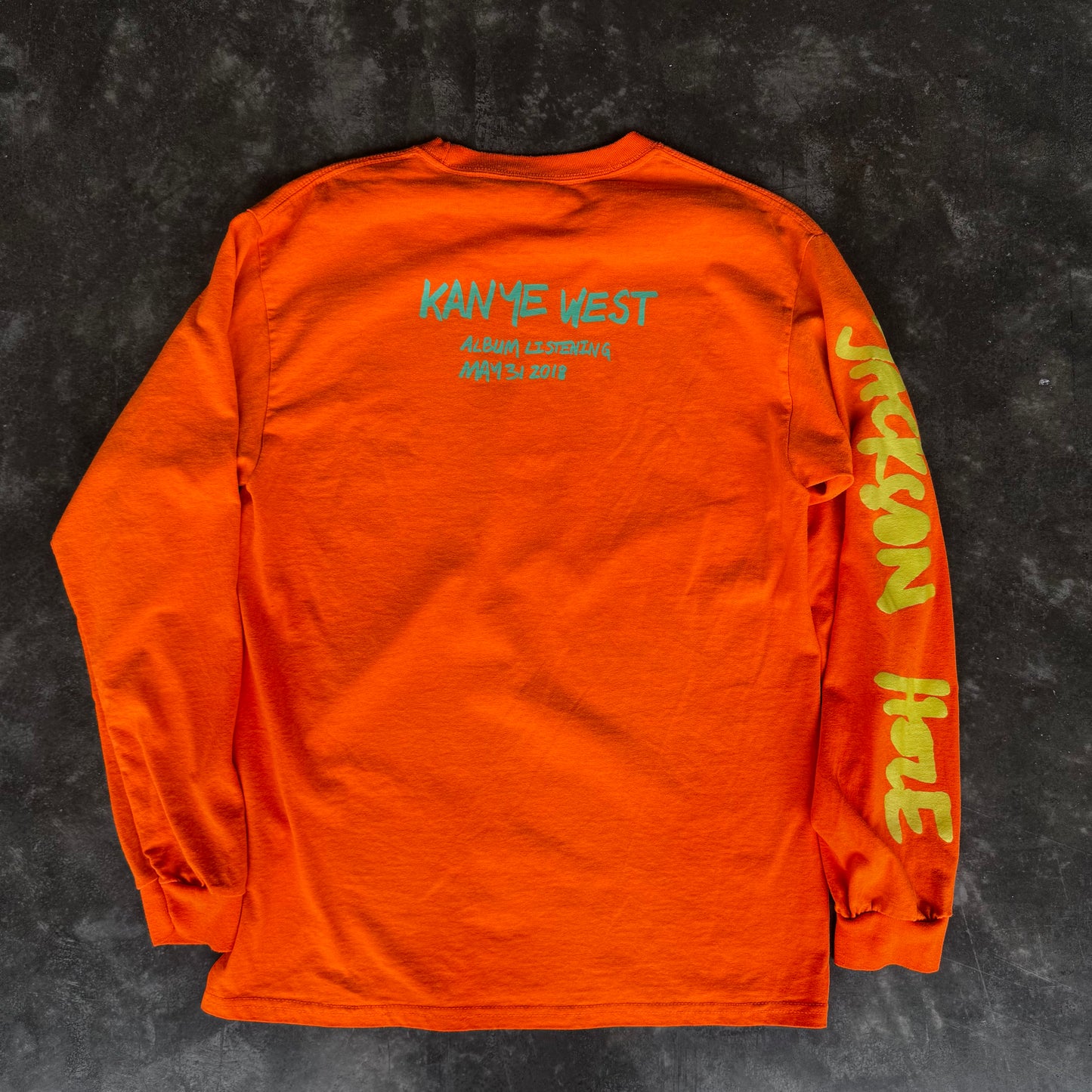 2018 Kanye West Wyoming Longsleeve Tee