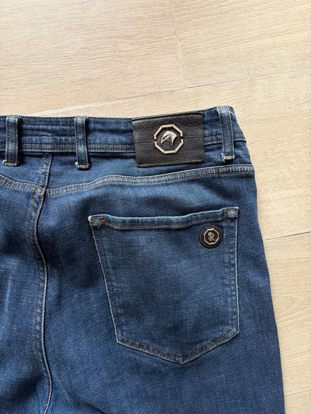 Stefano Ricci Straight Fit Denim Jeans