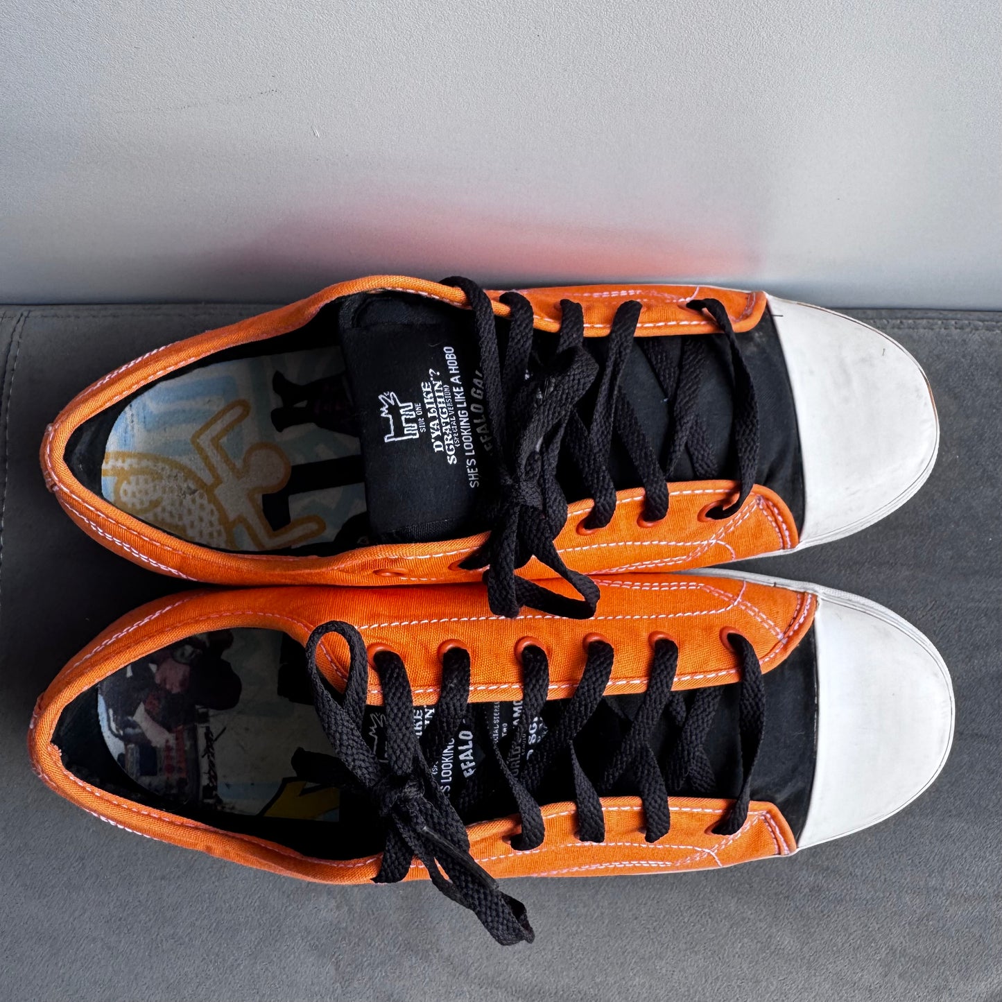 2009 Supreme x Vans Malcom Mclaren x Keith Haring Sneakers