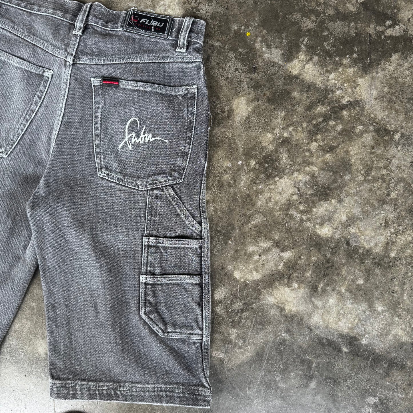 00s Fubu Faded Black Jorts