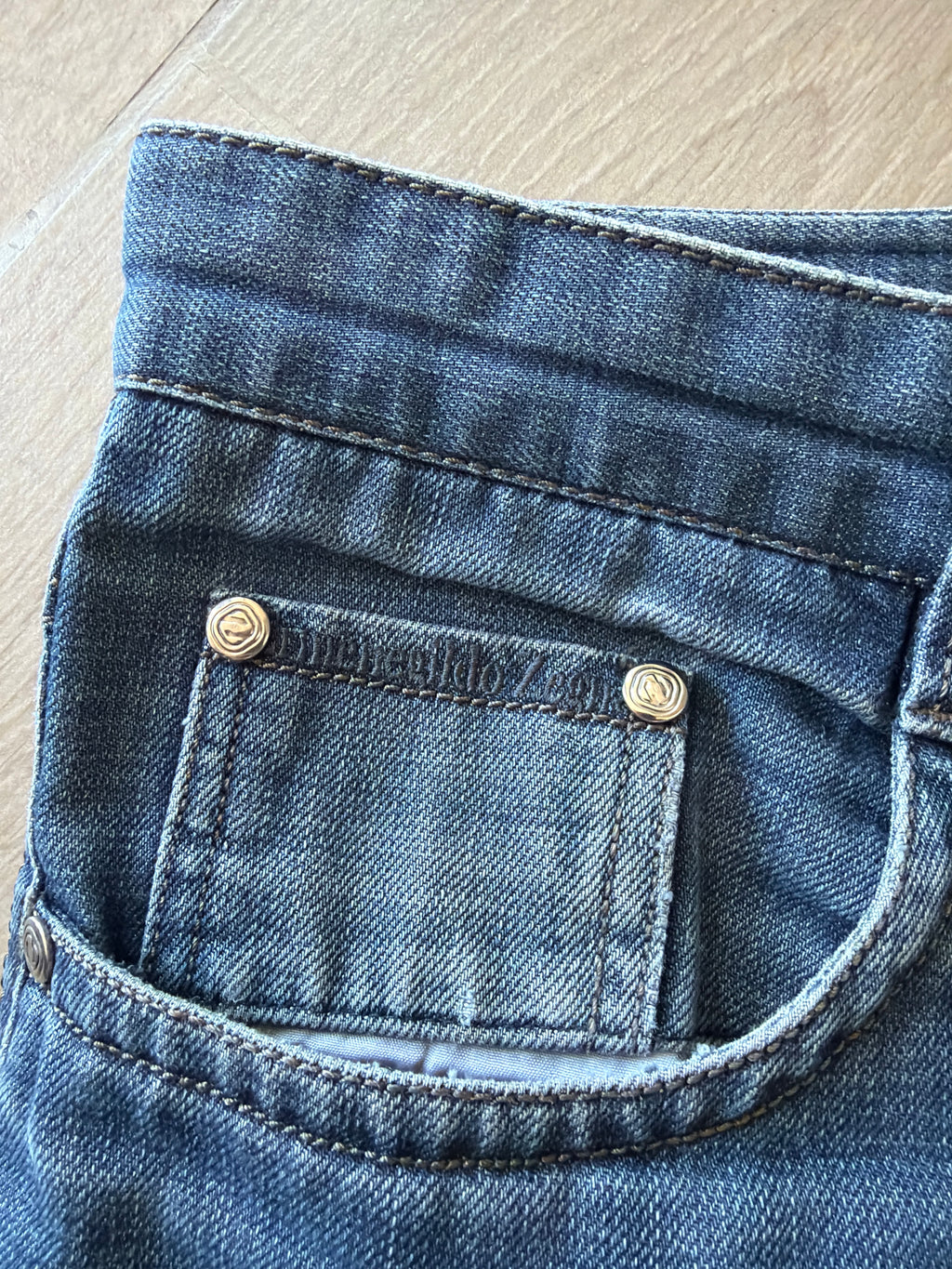 Ermenegildo Zegna Classic Fit Bootcut Jeans