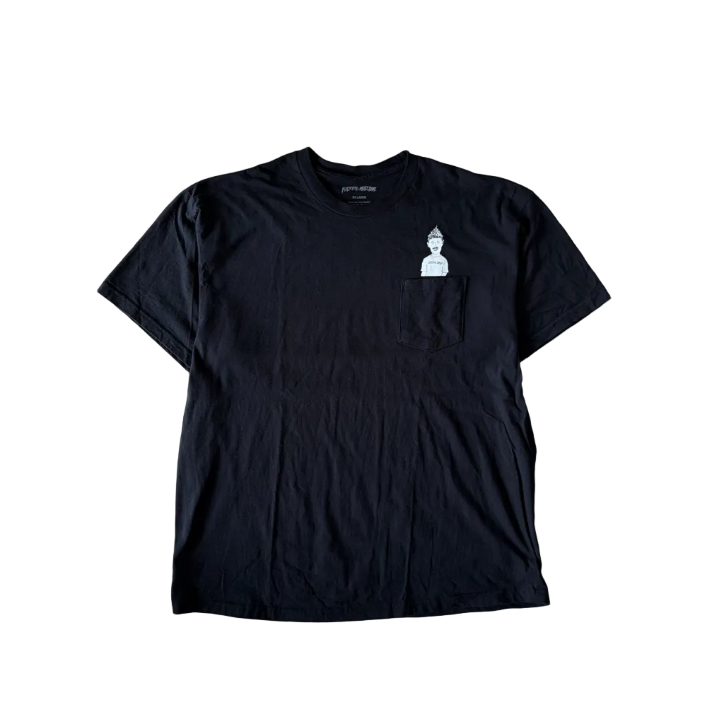 Fucking Awesome Pocket Tee Black