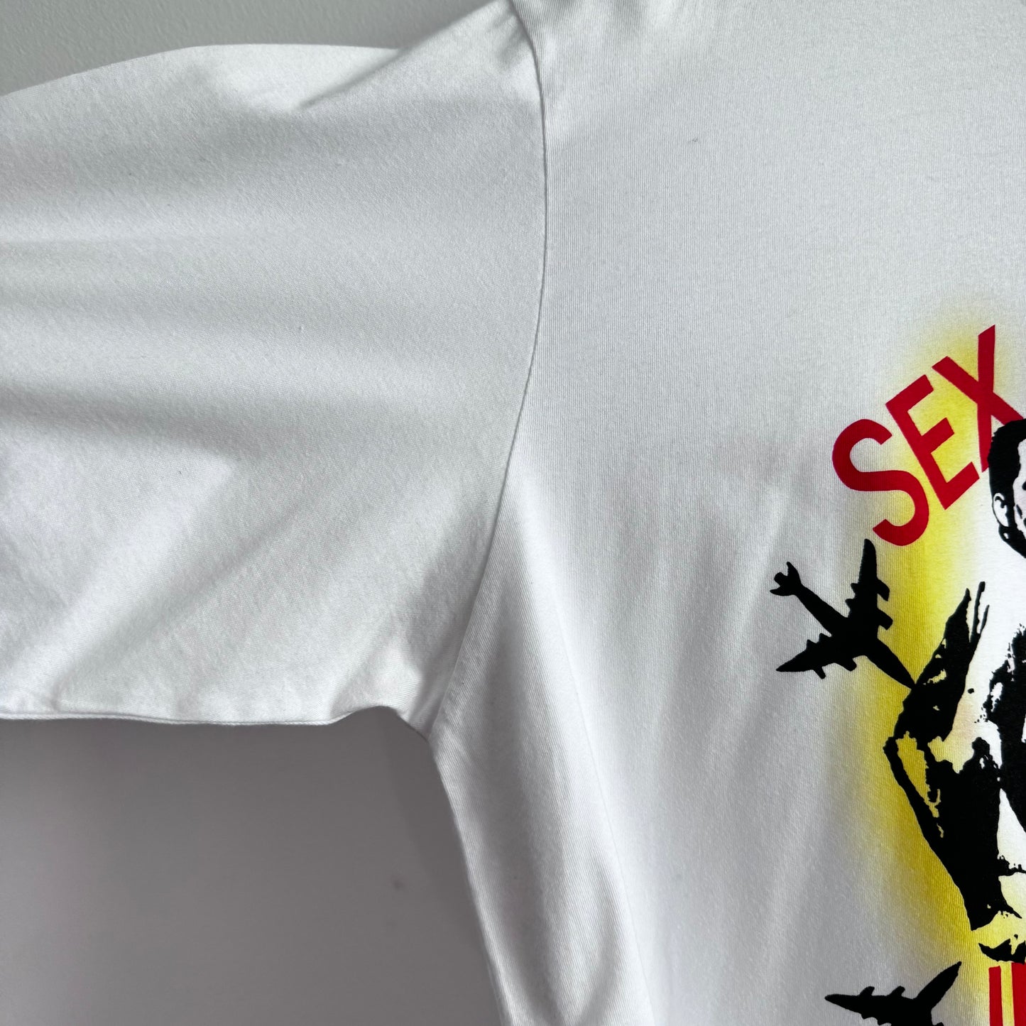 Supreme Sex In Heaven White Ringer Tee