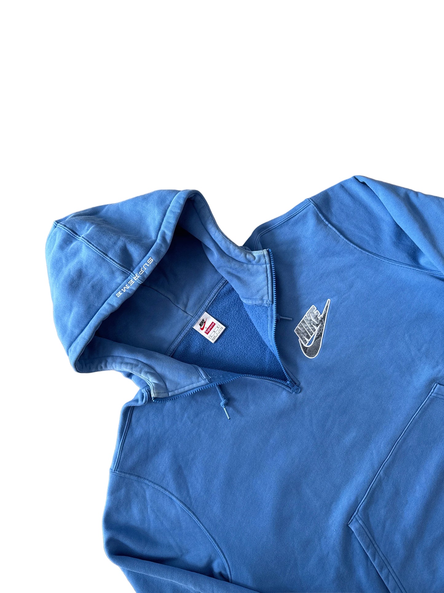 Supreme x Nike Hooded Half Zip-Up Sweatshirt