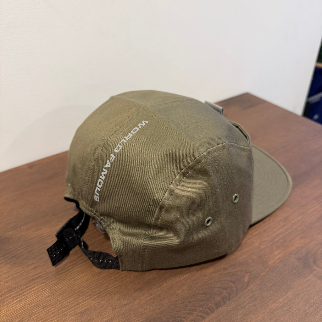 Supreme Reflective Tab Pocket Camp Cap Olive