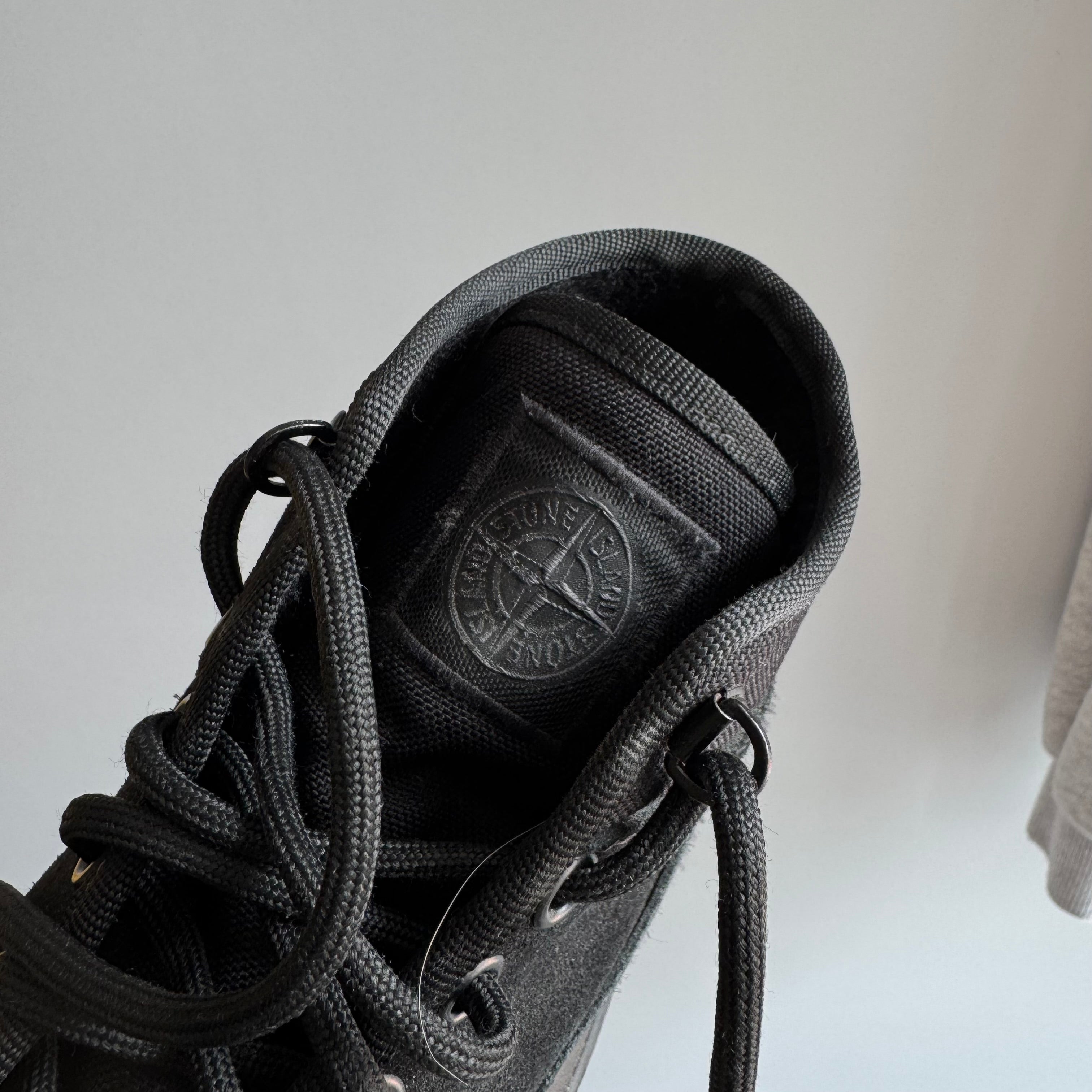 Stone Island Black Ghost Sneaker Boot