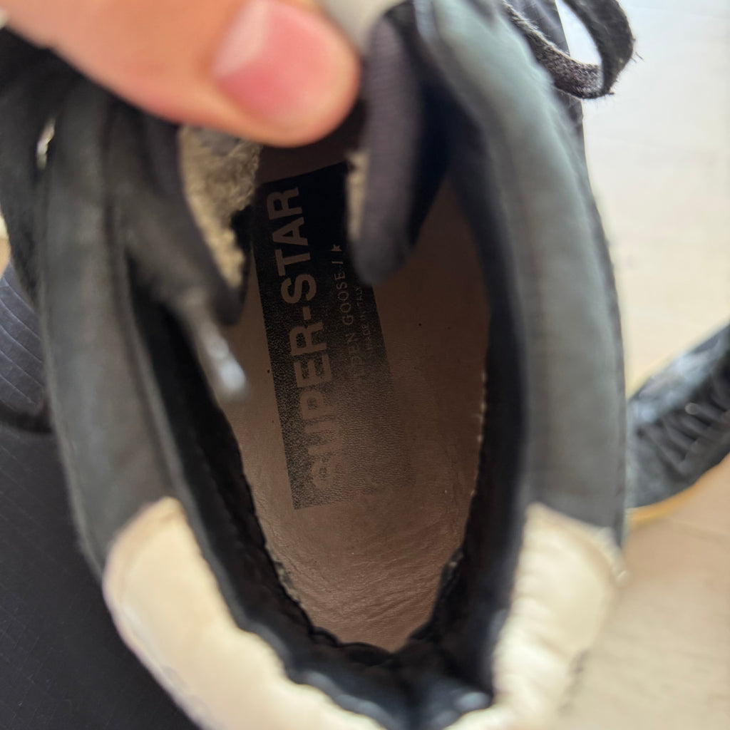 Golden Goose VCA 2.12 Superstar Suede Printed Sneakers