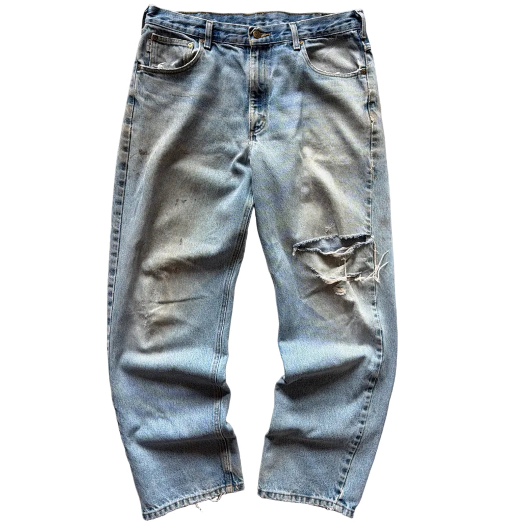 00s Carhartt Trashed Denim Jeans