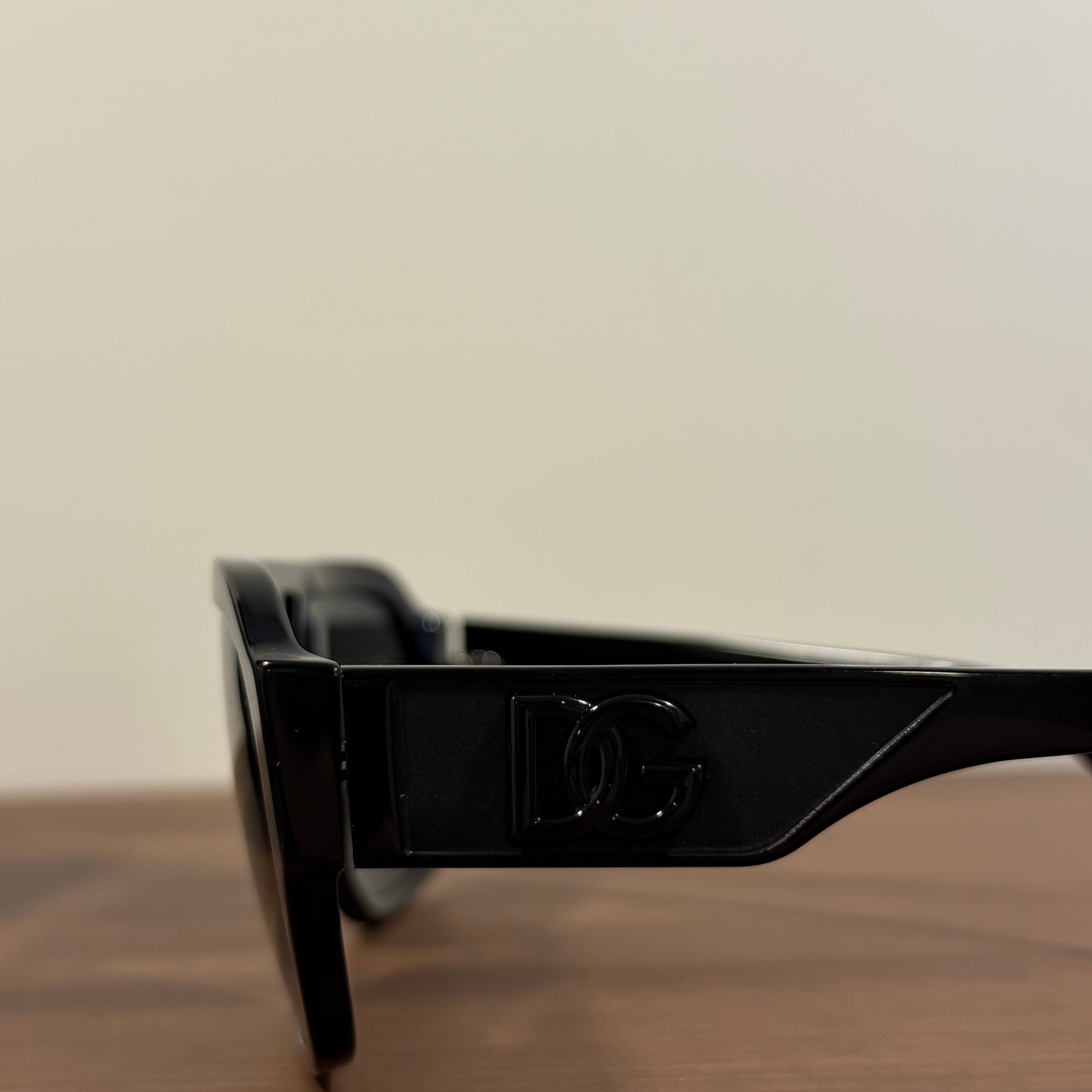 Dolce & Gabanna DG Crossed Sunglasses Black