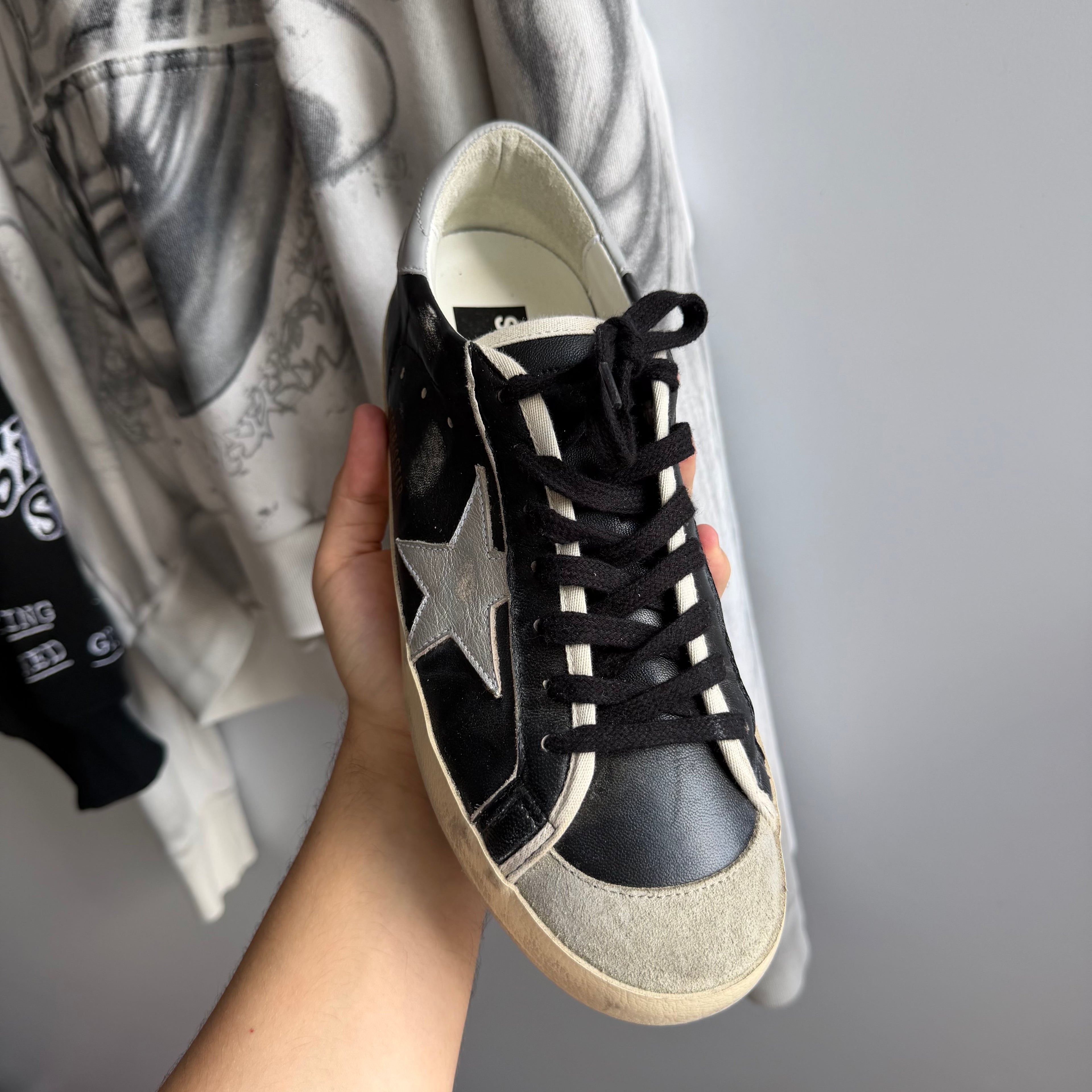 Golden Goose Super-Star Classic Black/Taupe