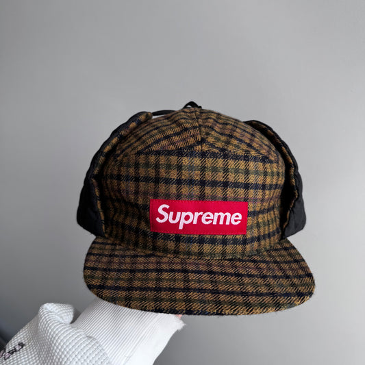 FW2009 Supreme Plaid Trail Hat