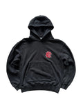 Eric Emanuel EE Hoodie Basic Black Red Logo