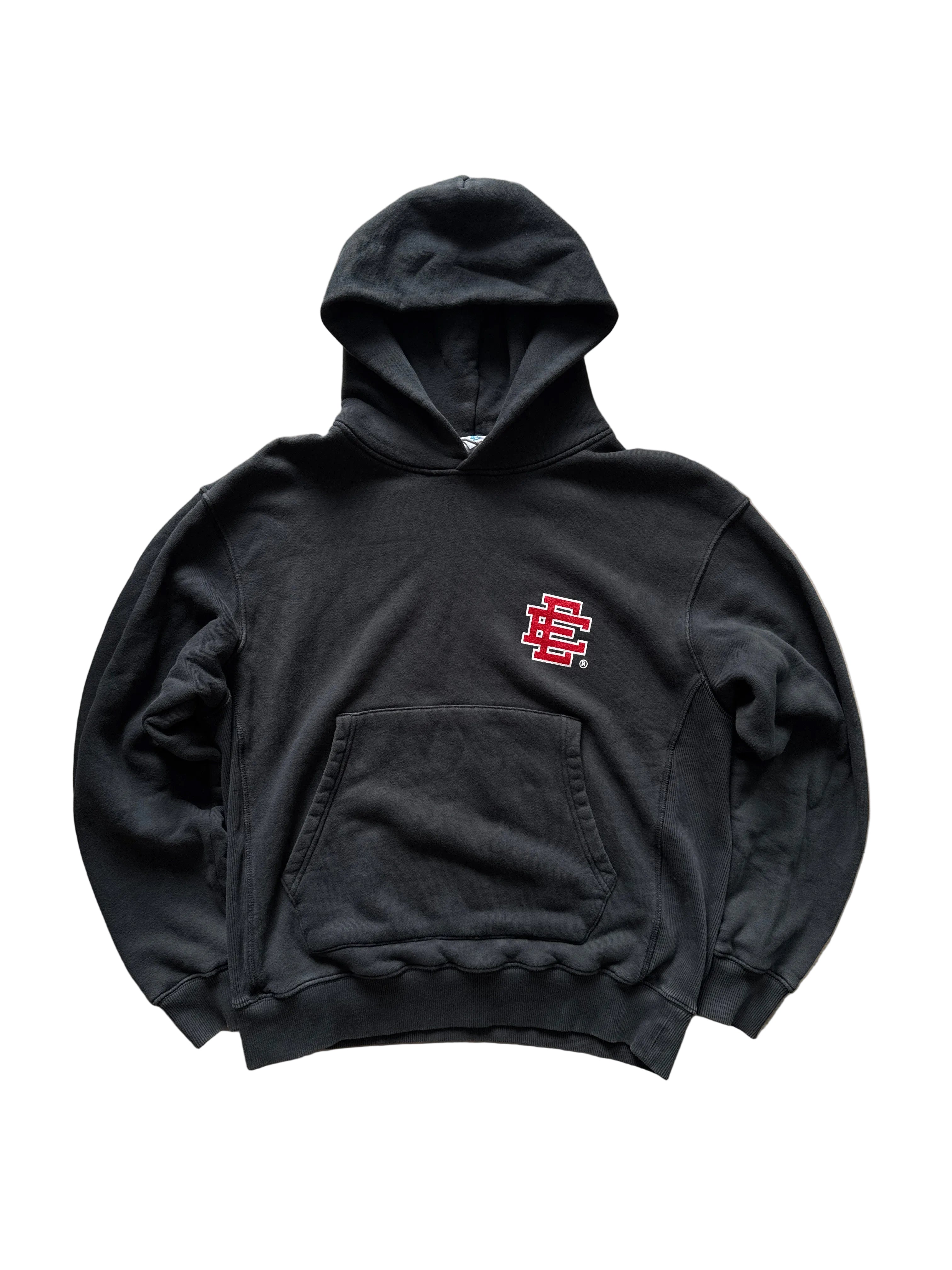 Eric Emanuel EE Hoodie Basic Black Red Logo