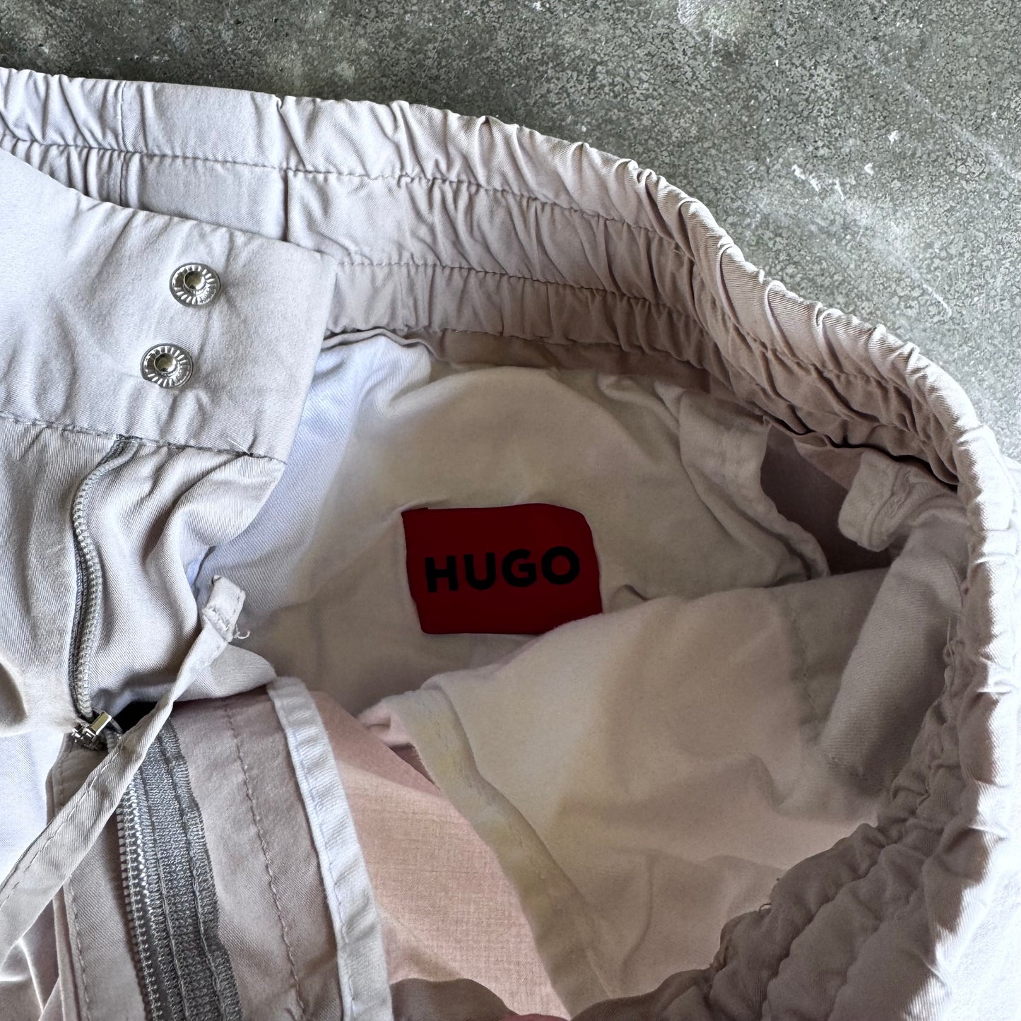 HUGO Cream Joggers