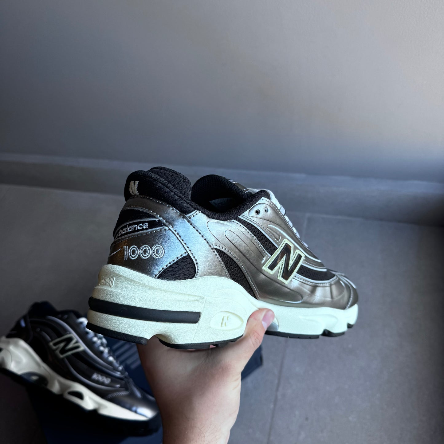 New Balance 1000 Silver Metallic