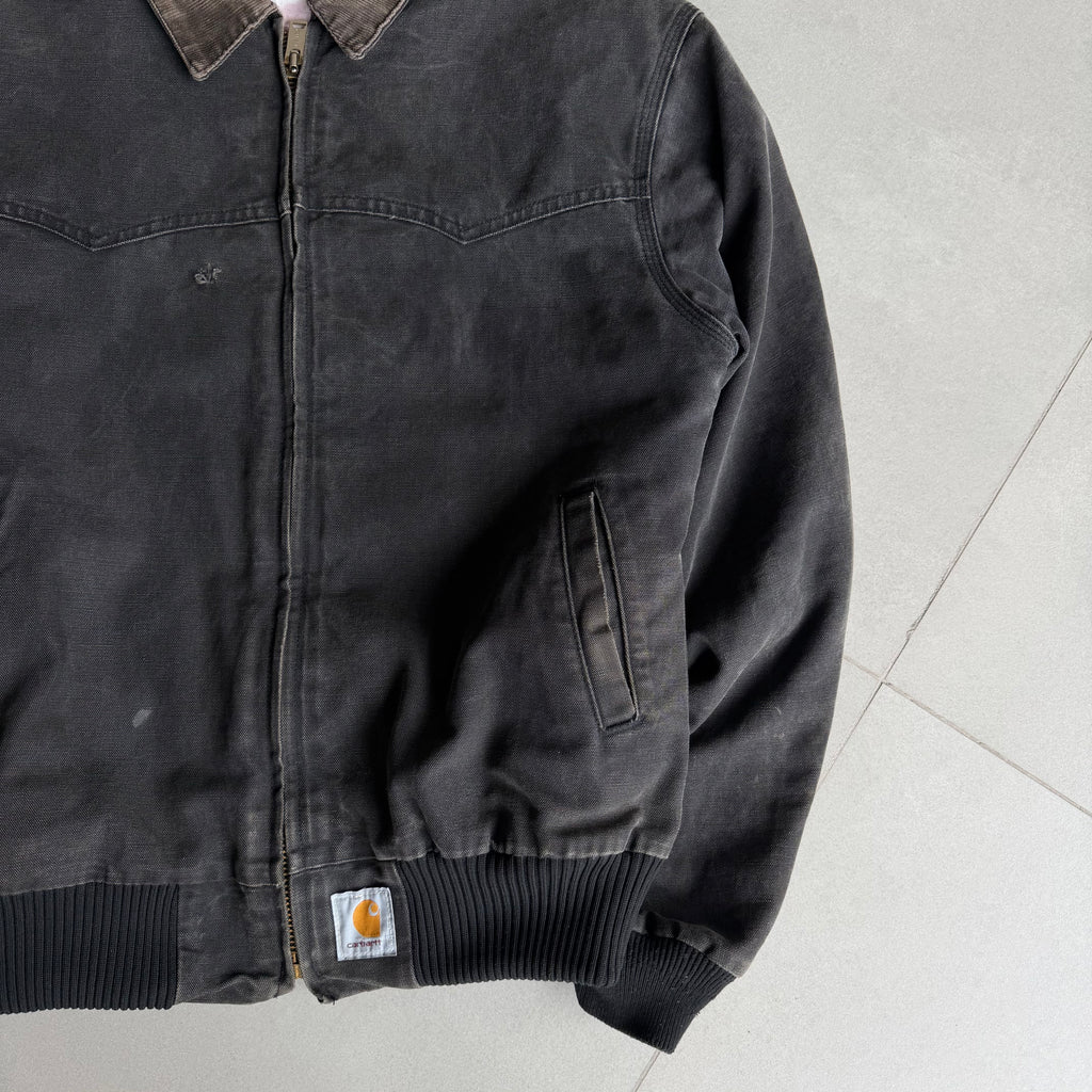 1990s Vintage Carhartt Santa Fe Red Inside-Lining Jacket