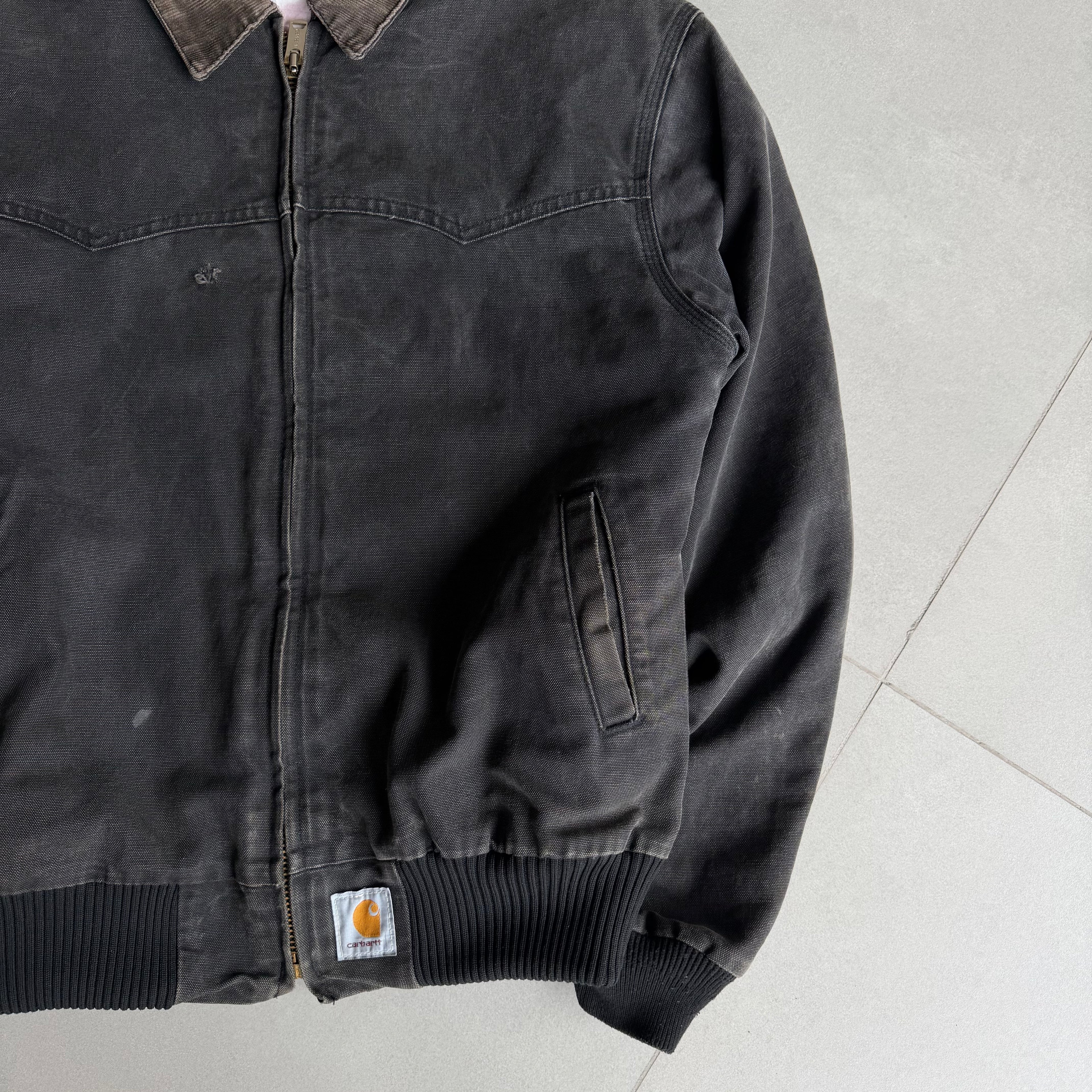 1990s Vintage Carhartt Santa Fe Red Inside-Lining Jacket