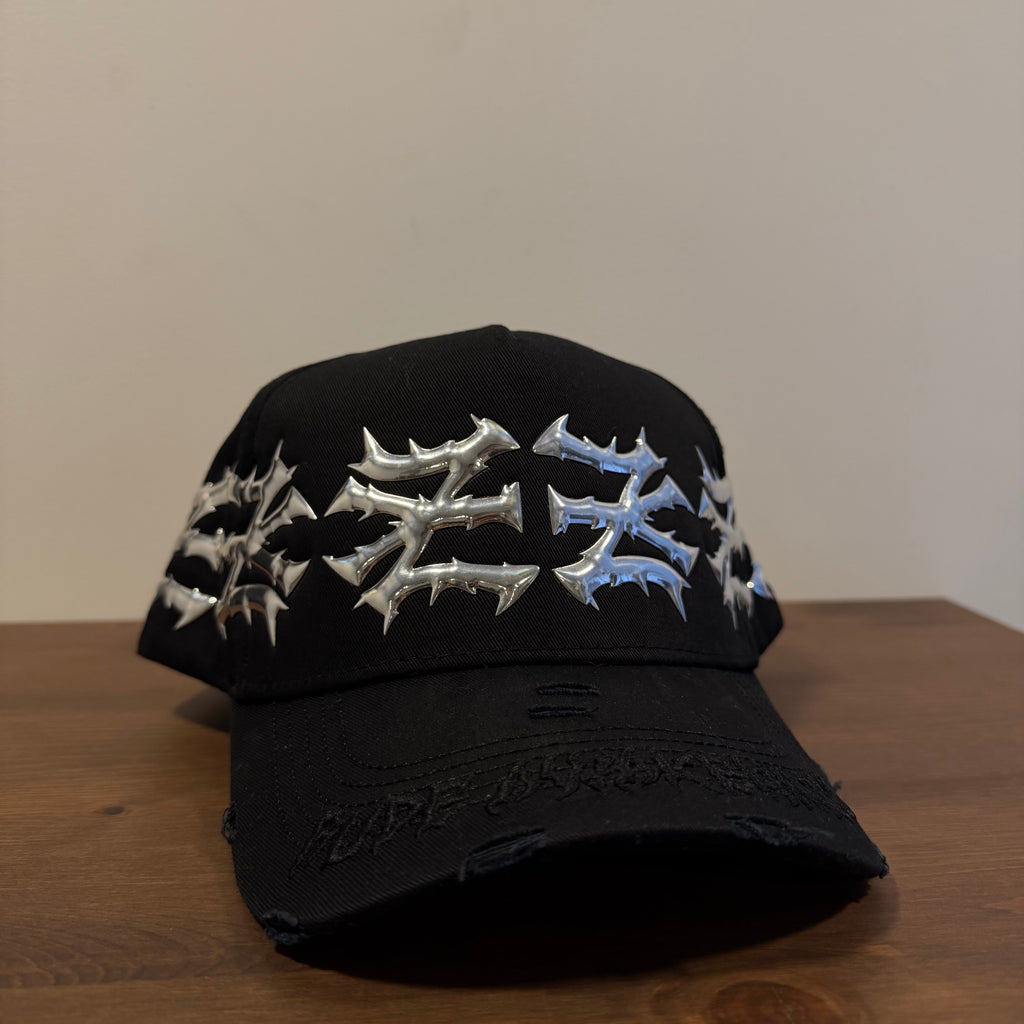 Rude Awakenings “NY CHROME” Cap Black