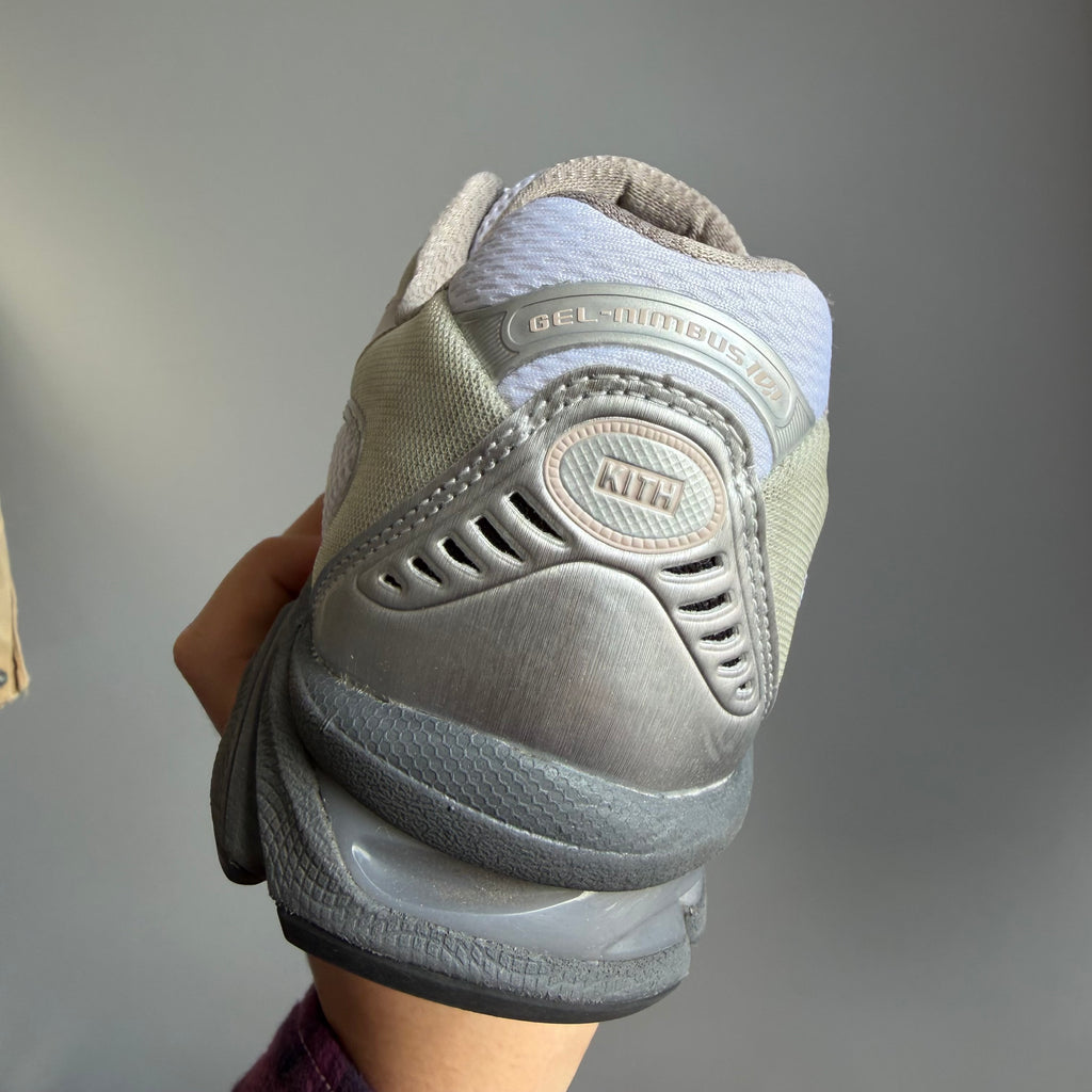 Asics x Kith Gel-Nimbus 10.1 White Morganite