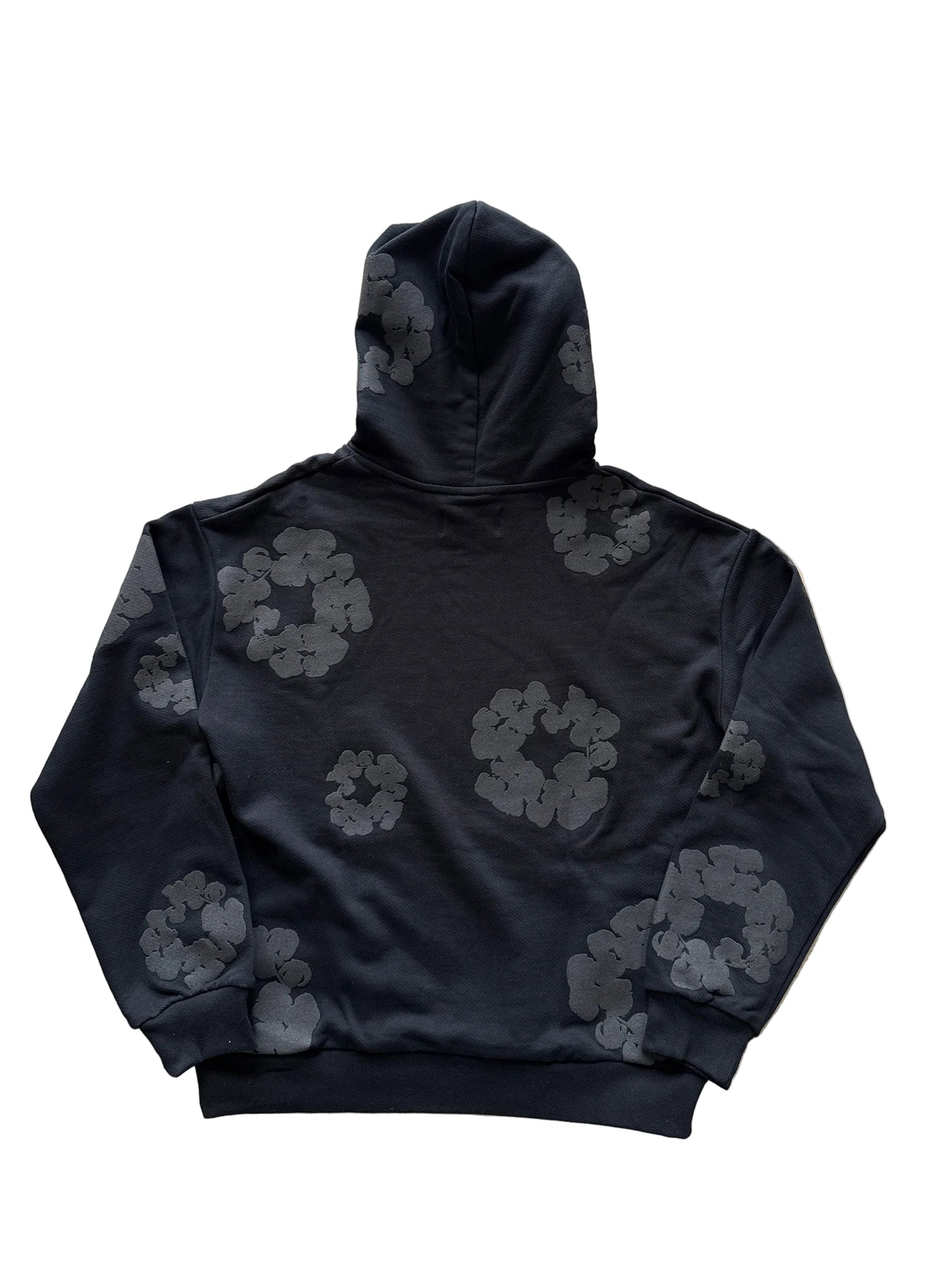 Denim Tears The Cotton Wreath Monochrome Hoodie