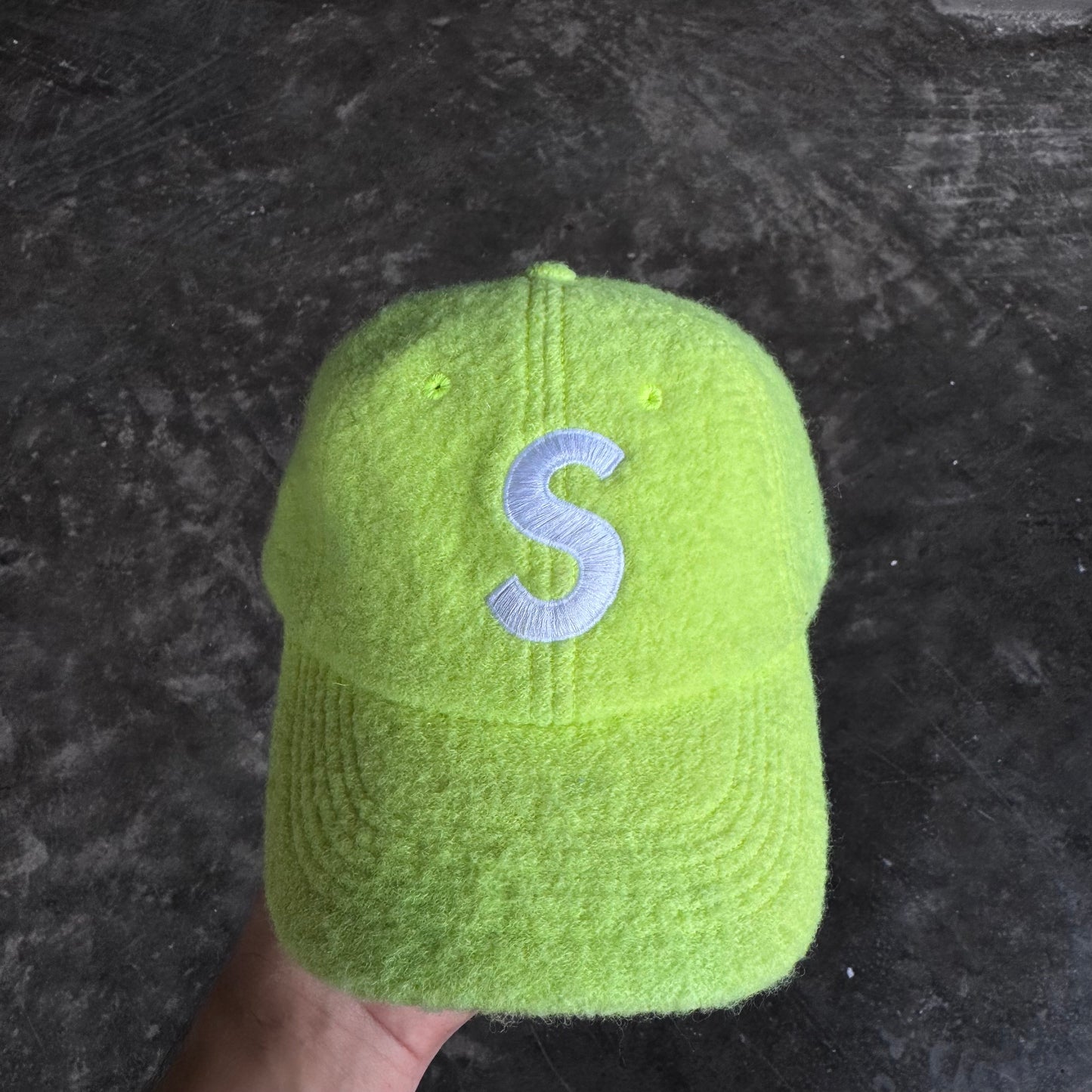 Supreme Boiled Wool S Logo 6-Panel