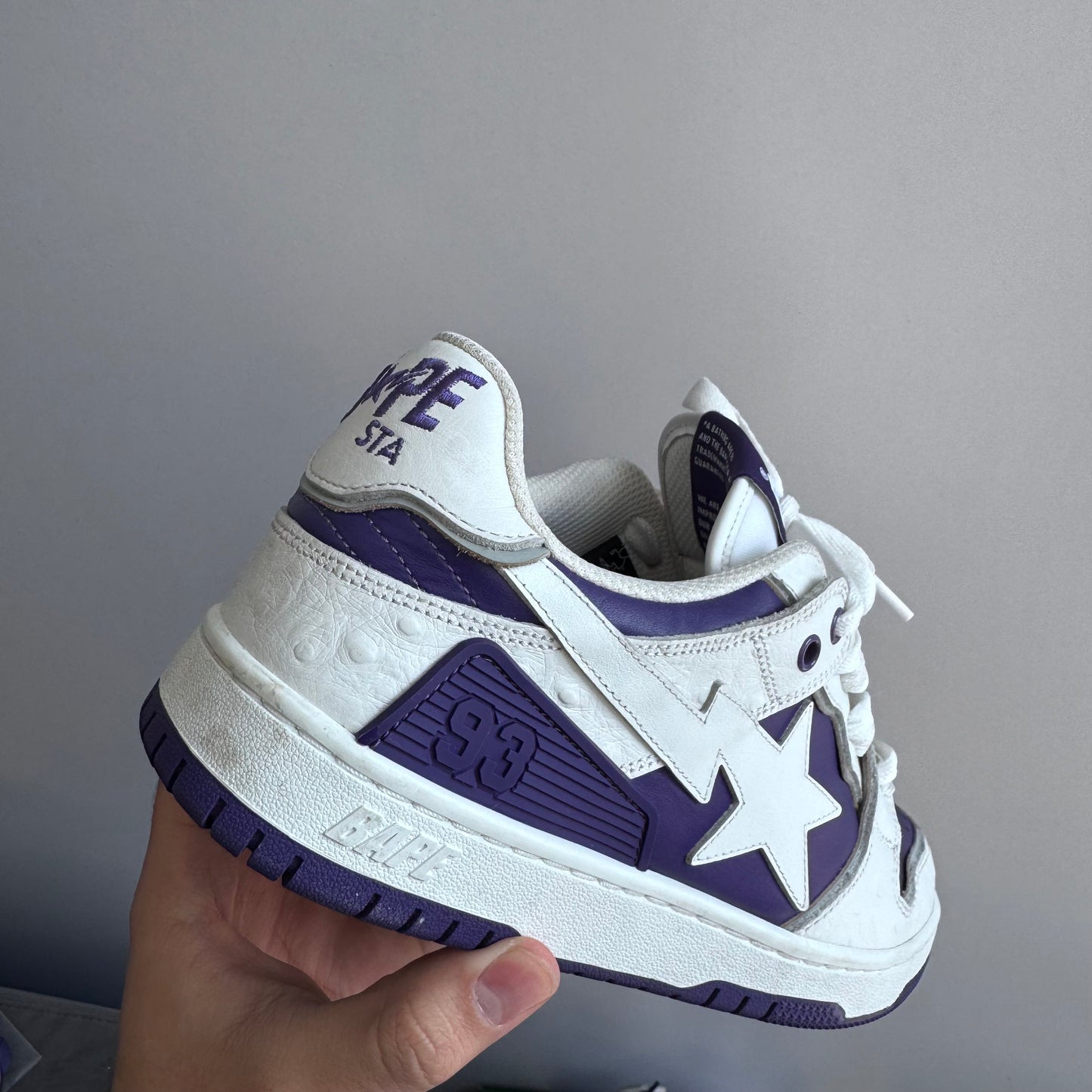 A Bathing Ape Sk8 Sta #1 Pack Violet Avetruz