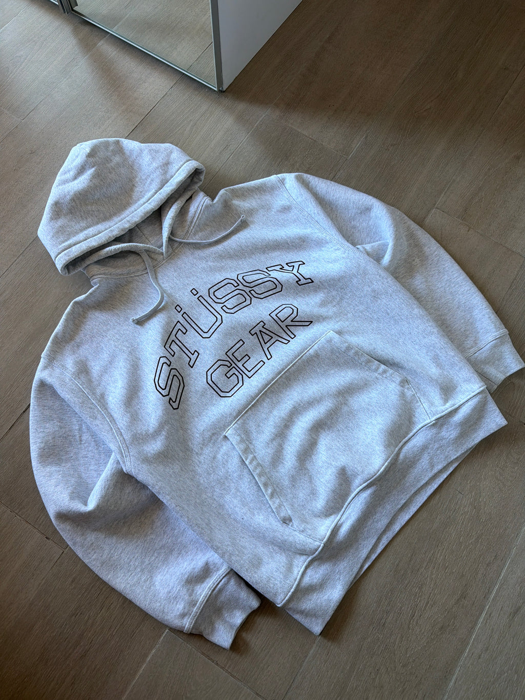 Stüssy Gear Hoodie Grey