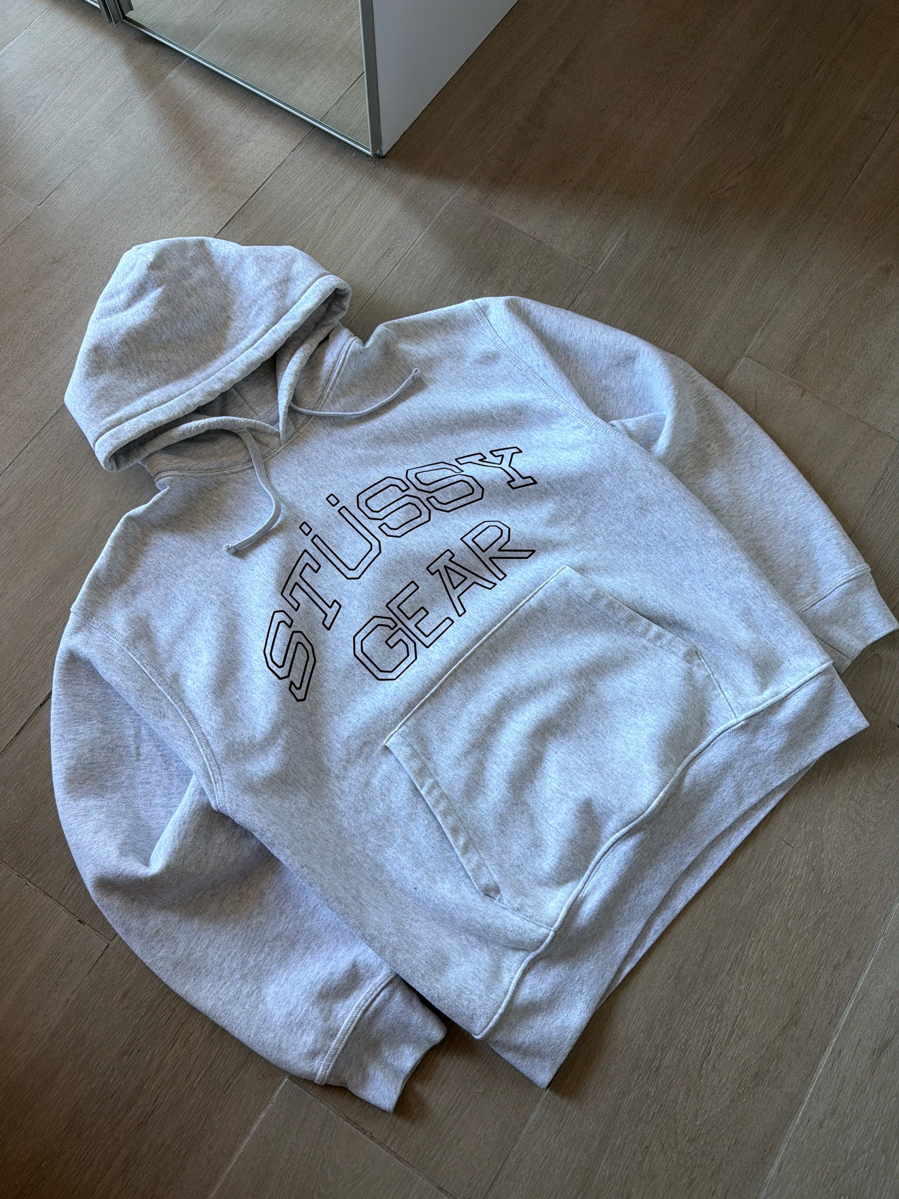 Stüssy Gear Hoodie Grey