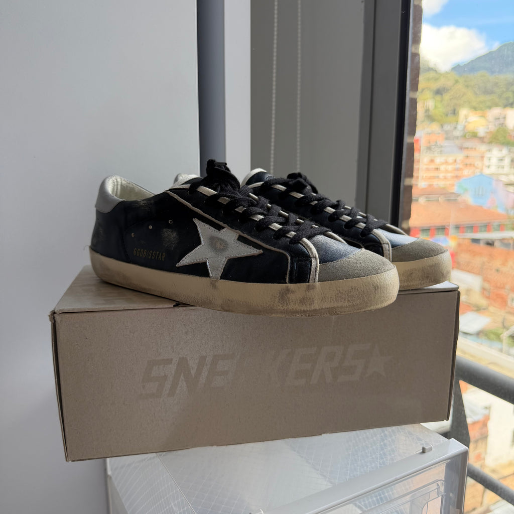 Golden Goose Super-Star Classic Black/Taupe