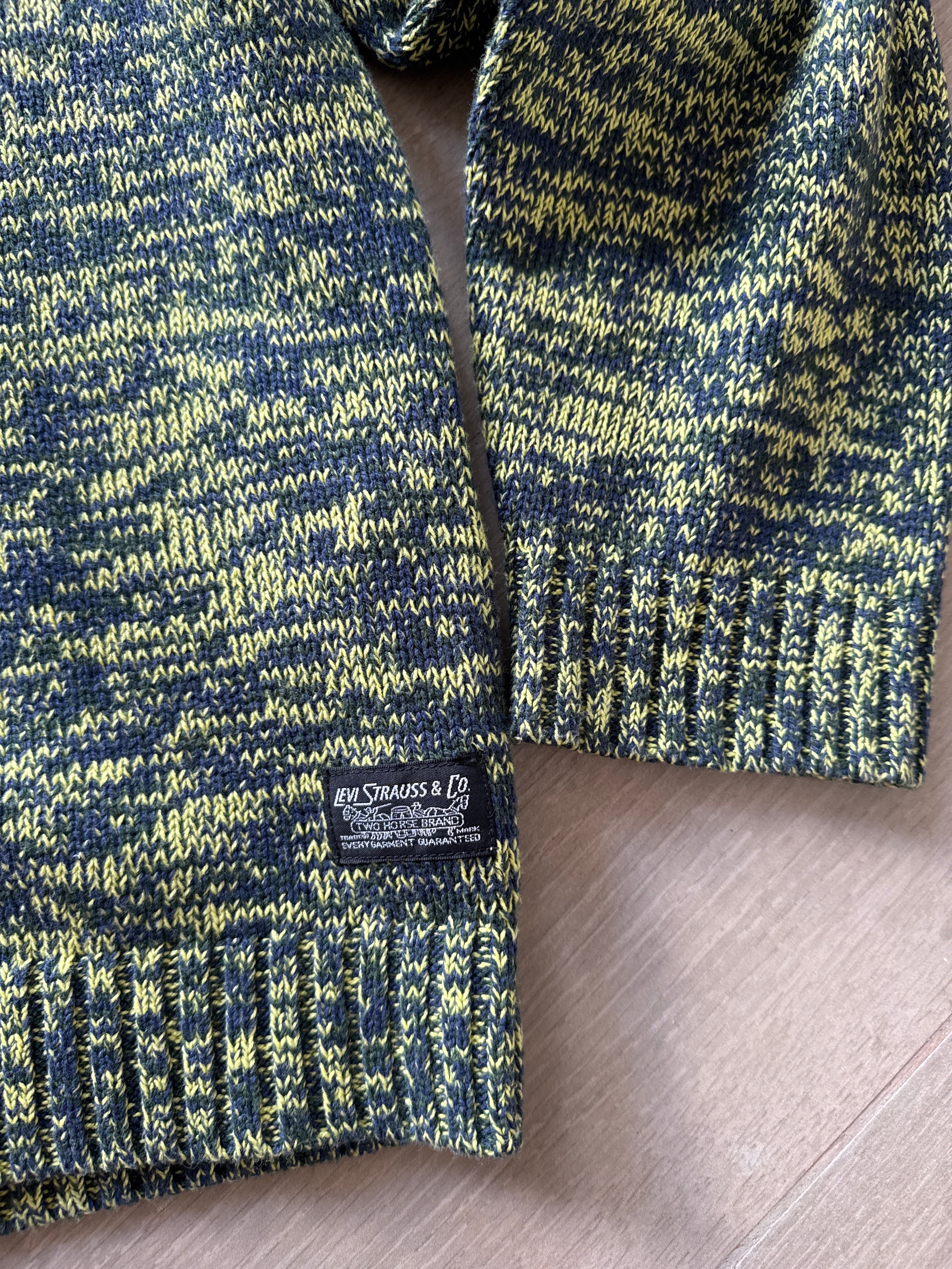 Levis Himalayan Hand Knit Wool Sweater