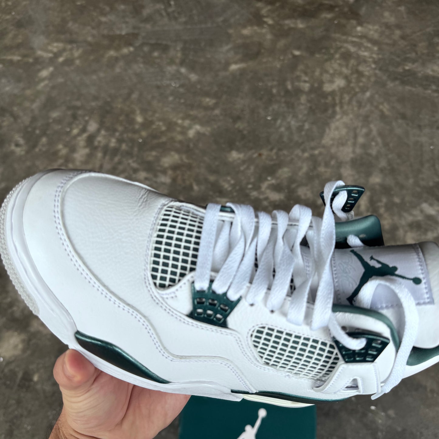 Jordan 4 Retro Oxidized Green