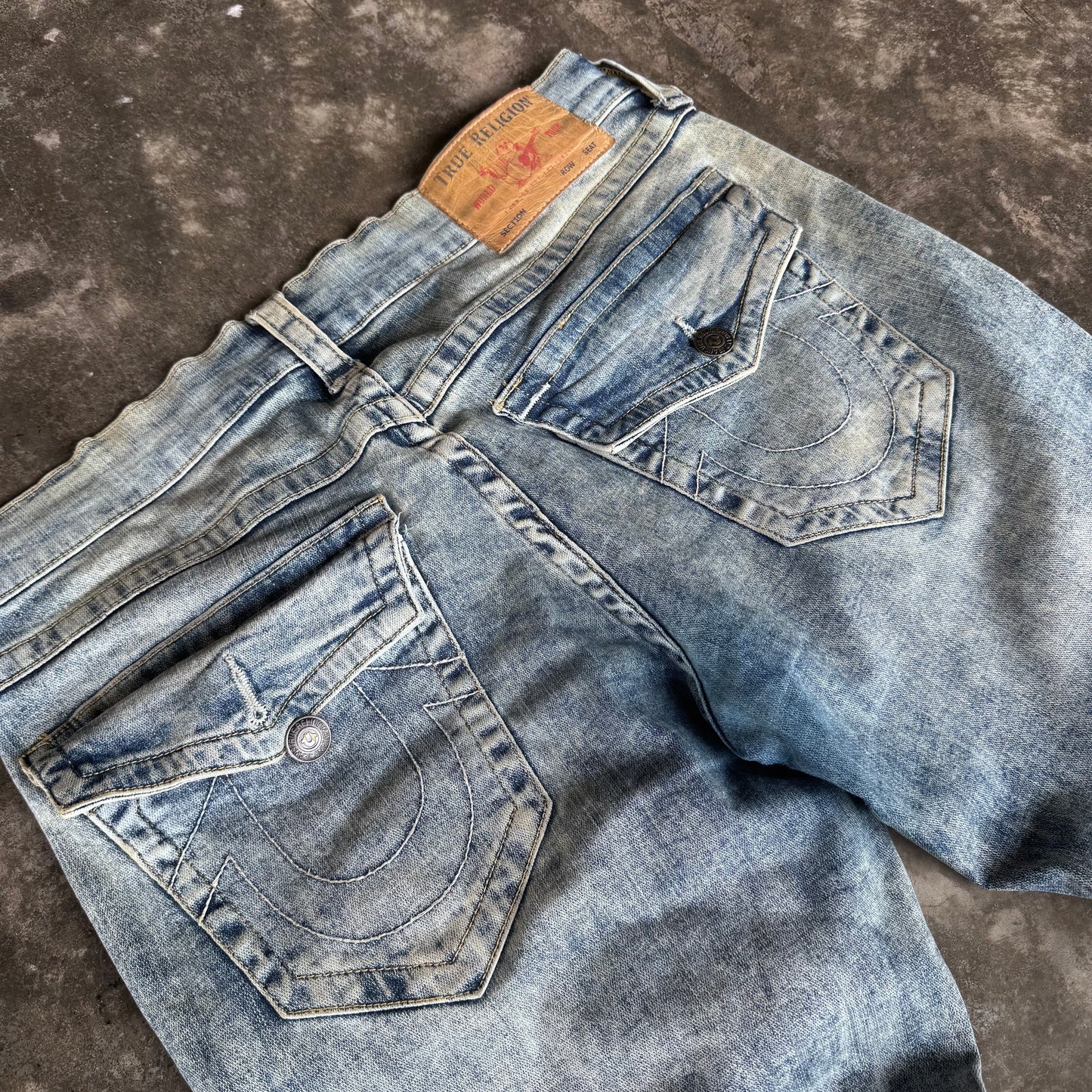 True Religion Jeans Ricky Relaxed Straight 30w