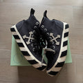Off-White Vulcanized Mid Top Sneakers Black/White (41EU)