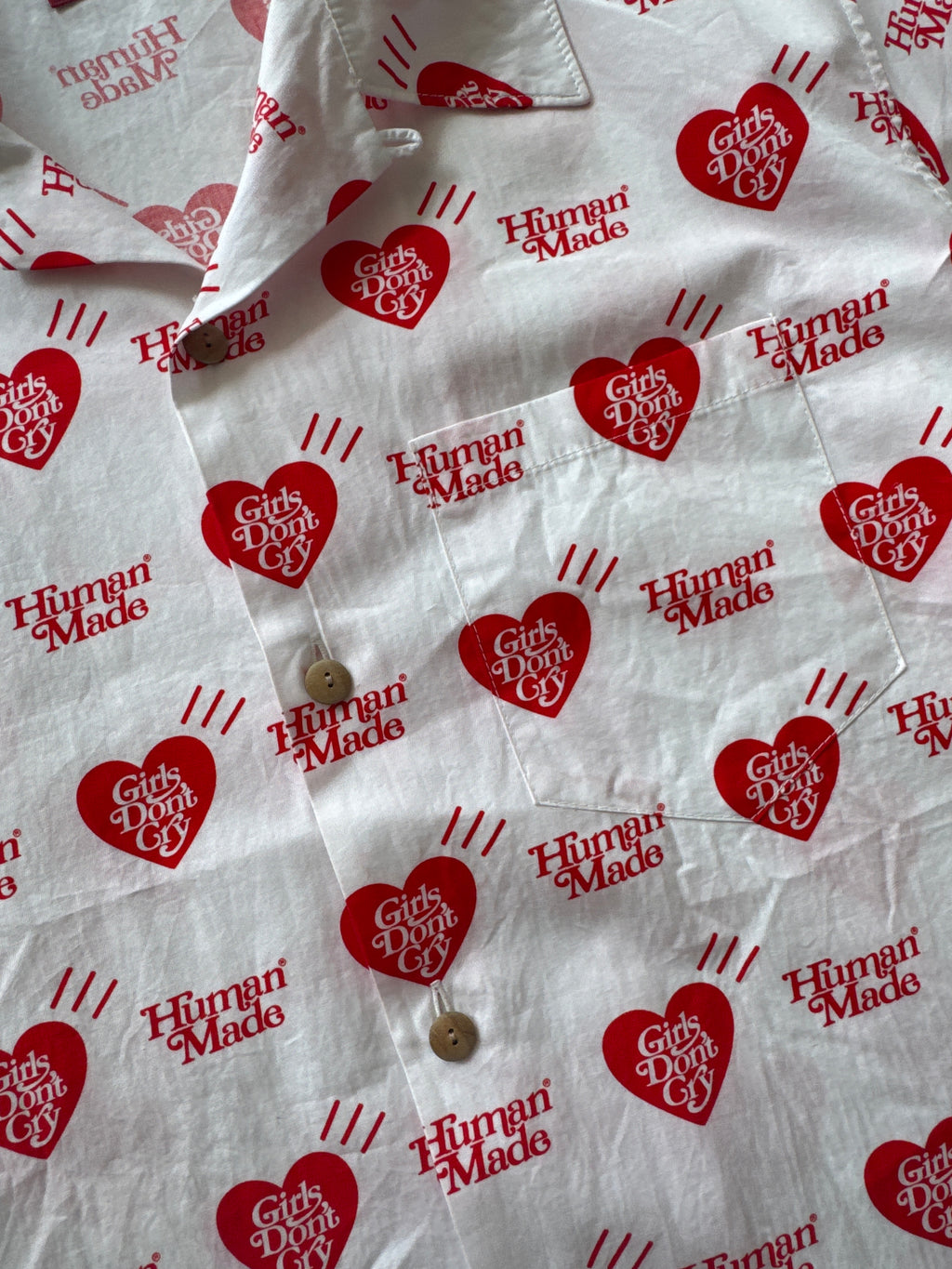 Human Made x Girls Don’t Cry Shirt Red/White