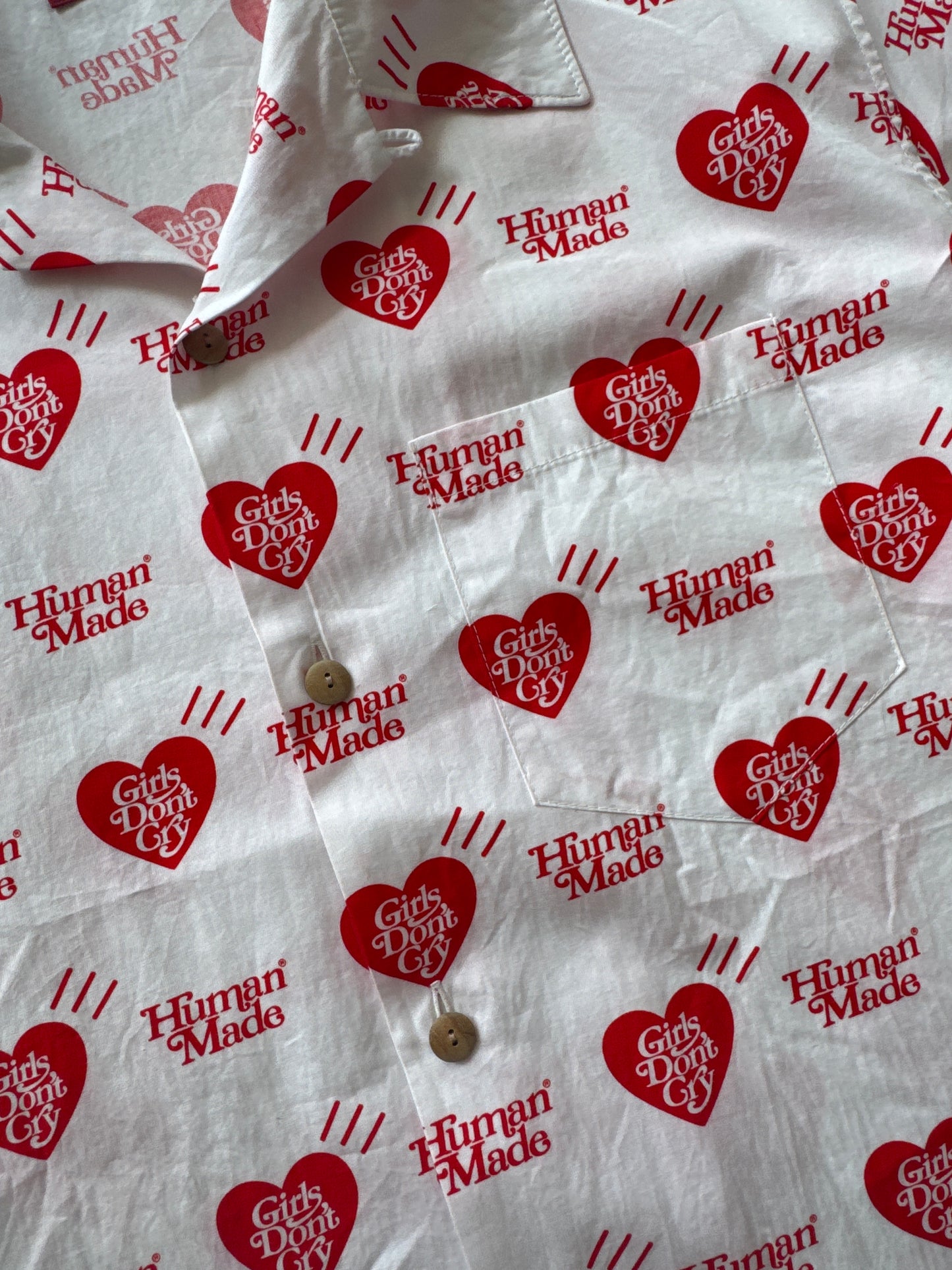 Human Made x Girls Don’t Cry Shirt Red/White