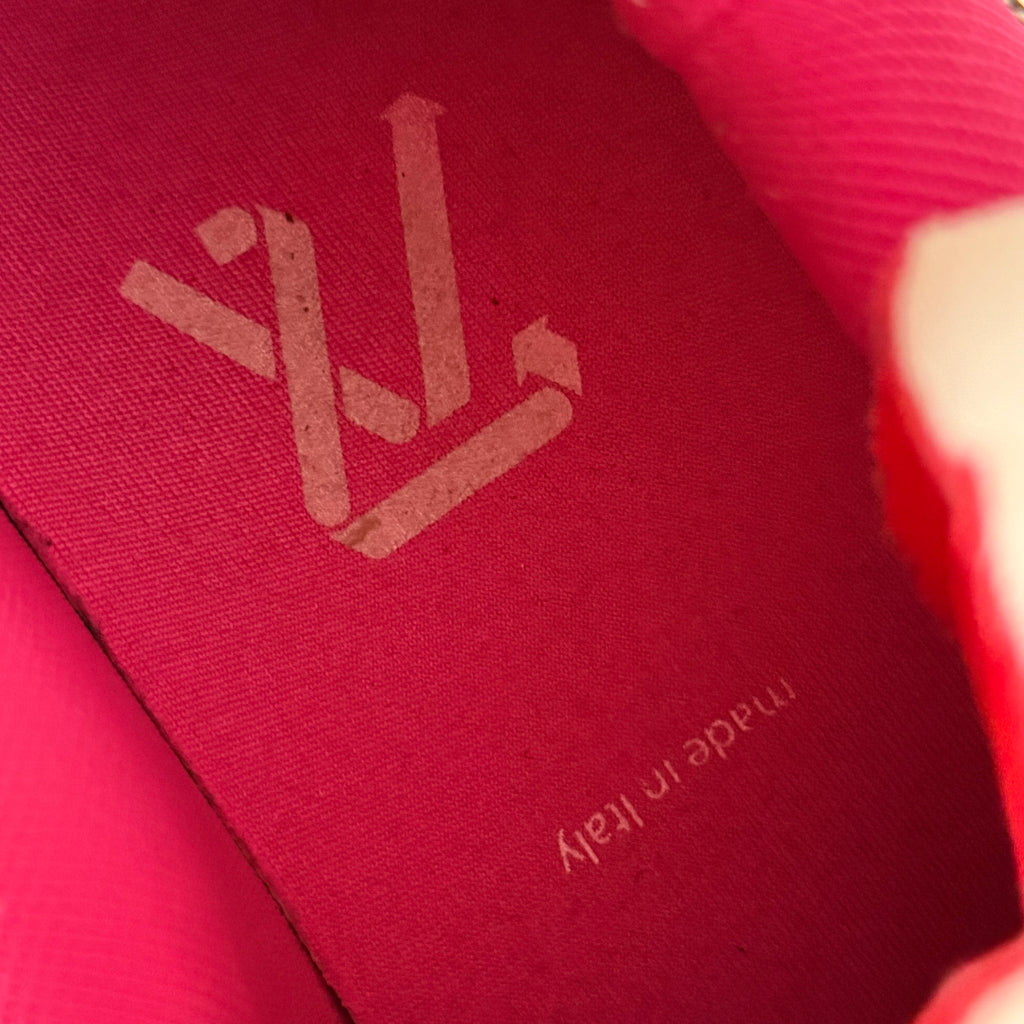 SS21 Louis Vuitton Upcycled Trainers Pink Multi *Virgil Abloh* (8.5LV)