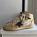Golden Goose Sky-Star Sneakers White/Dark Blue