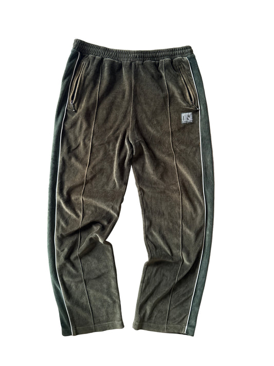 thisneverthat Velour Pants Green