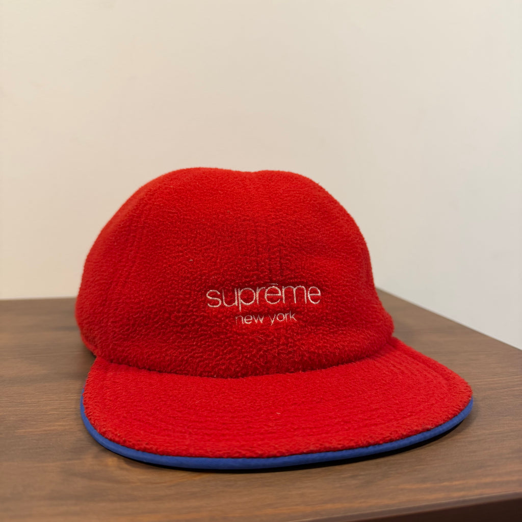 Supreme Reversible 6-Panel Classic Logo Cap Red/Blue