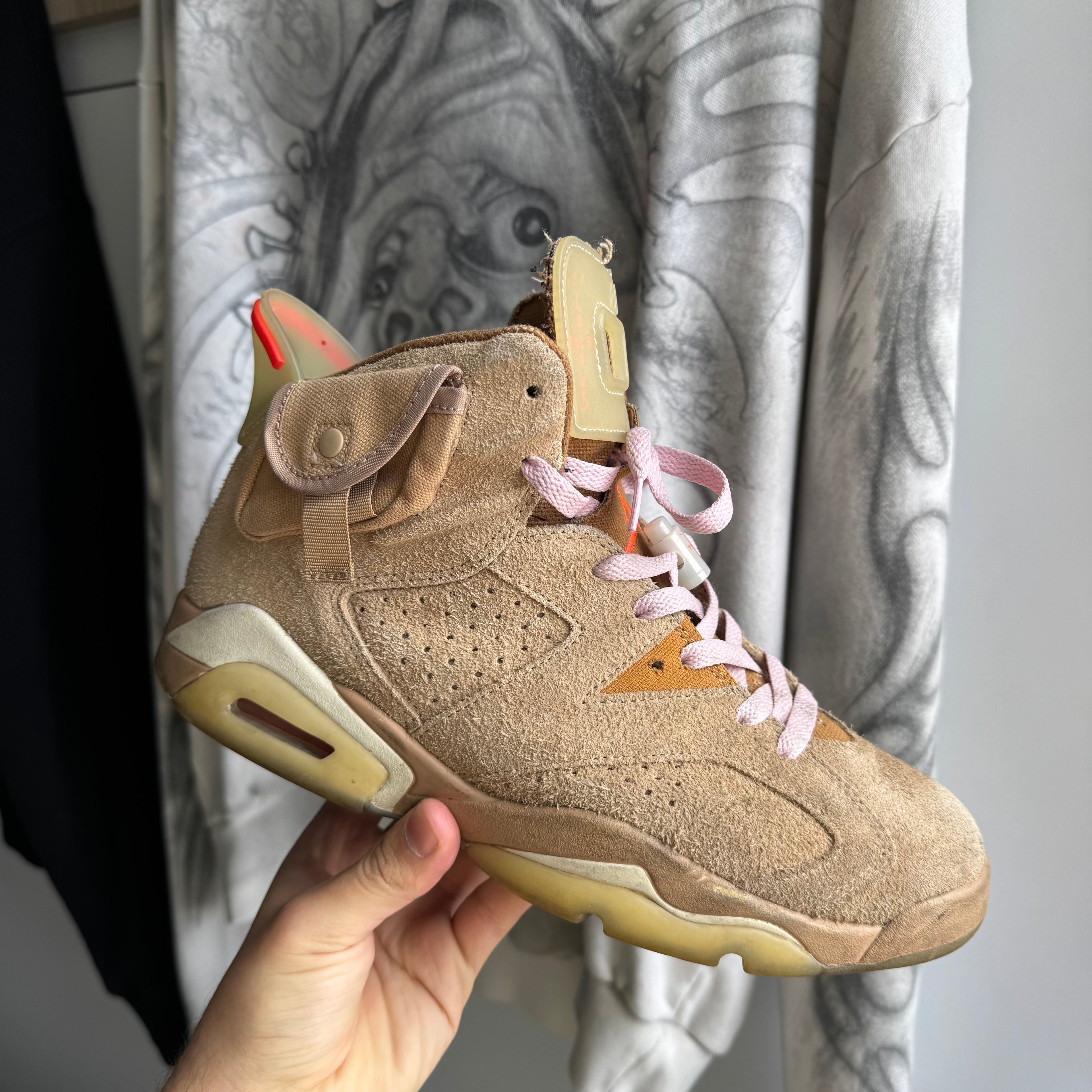 Jordan 6 Retro Travis Scott British Khaki