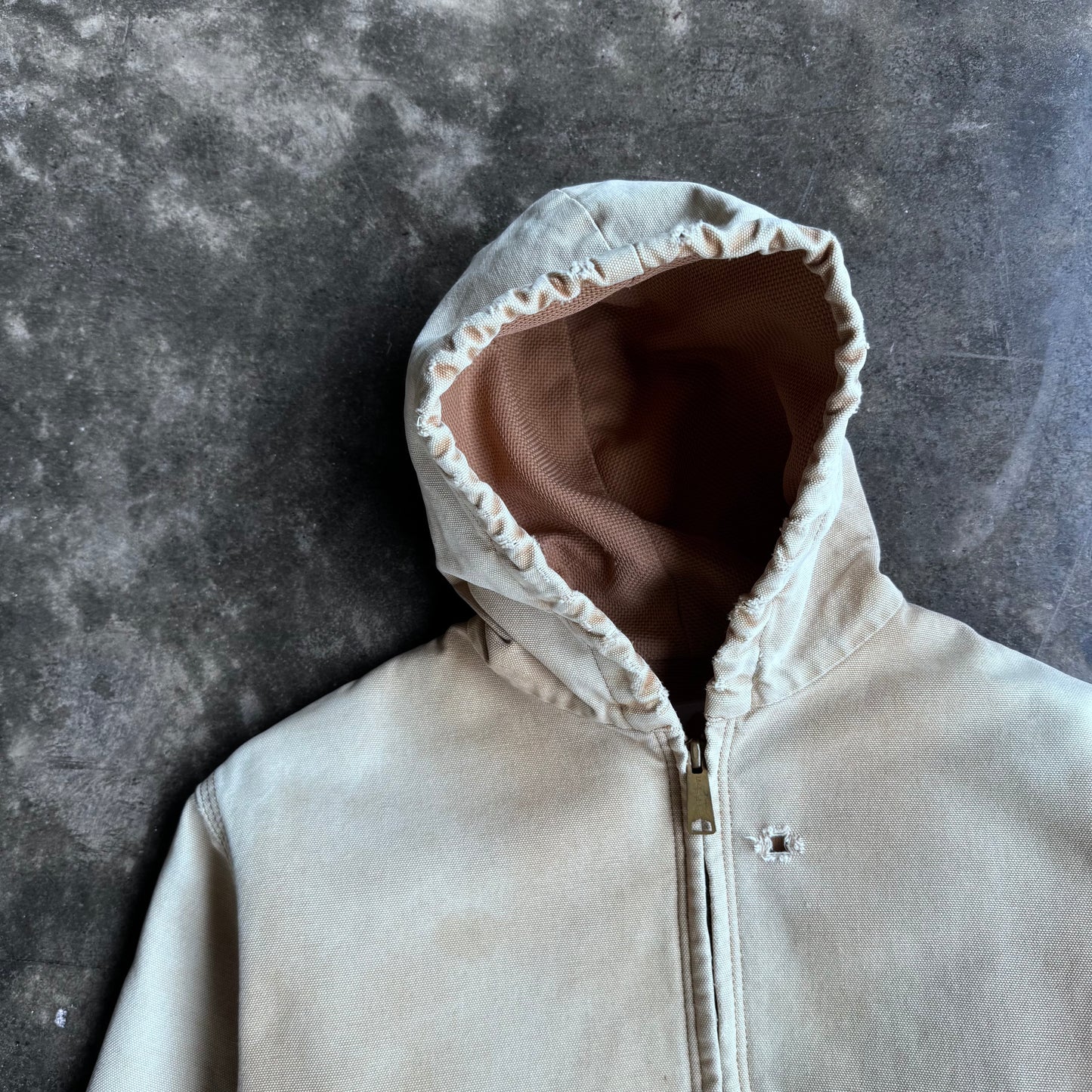 1990s Womens Vintage Carhartt Work Jacket “Tan”