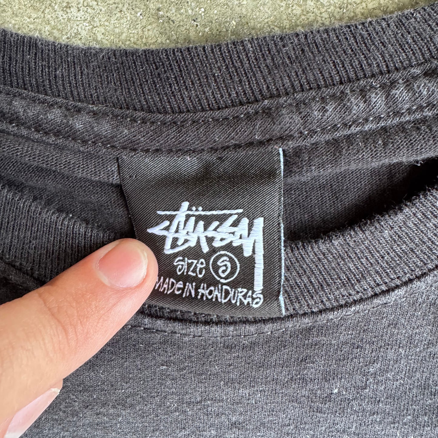 Stüssy Honolulu Black Tee