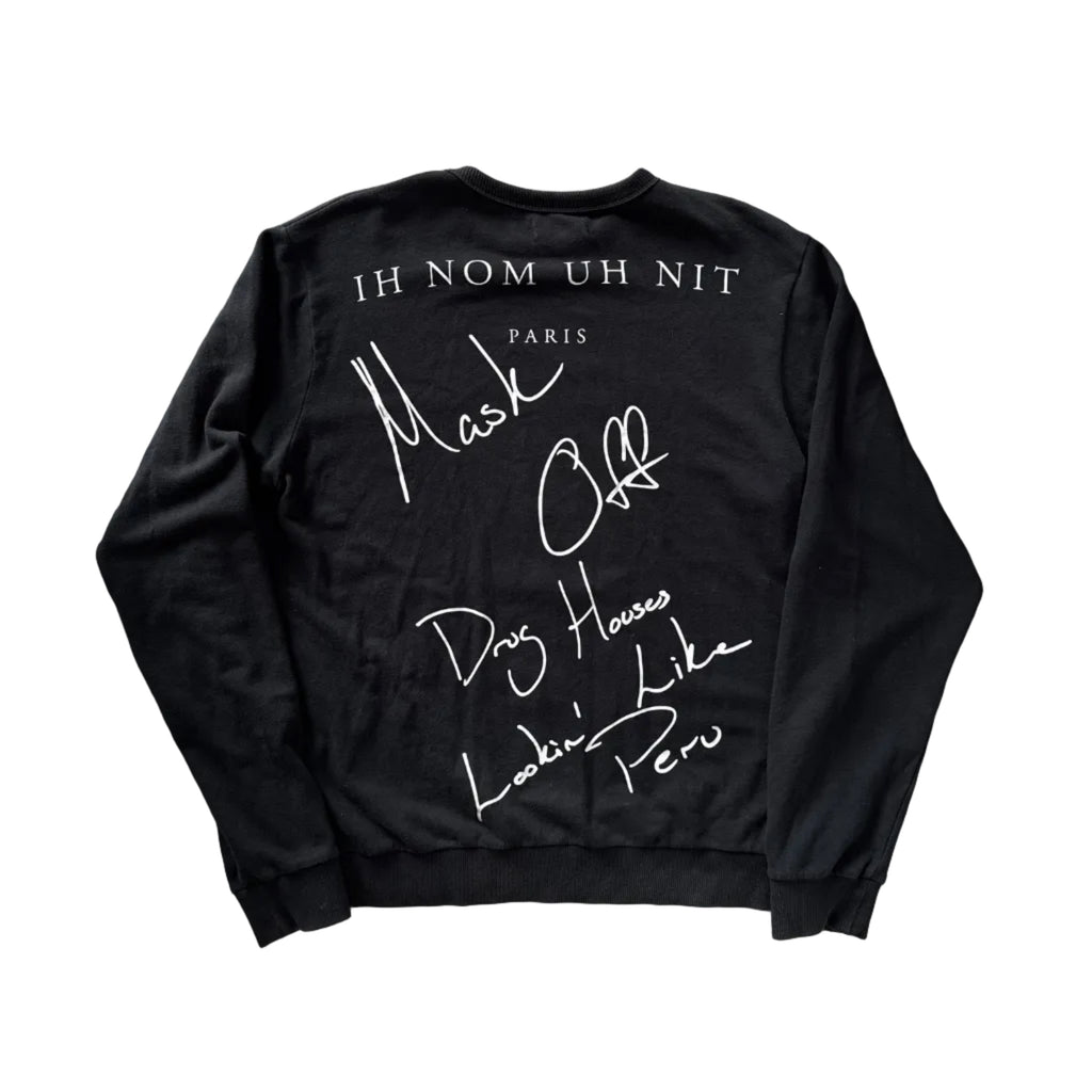 IH NOM UH NIT Future Mask Off Crewneck