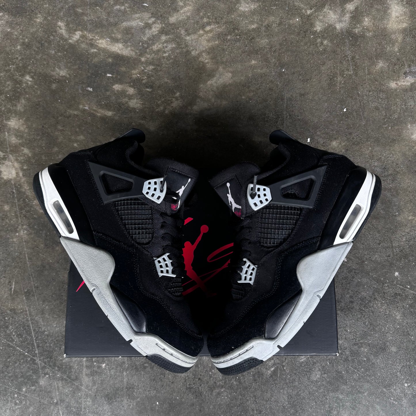 Jordan 4 Retro SE Black Canvas