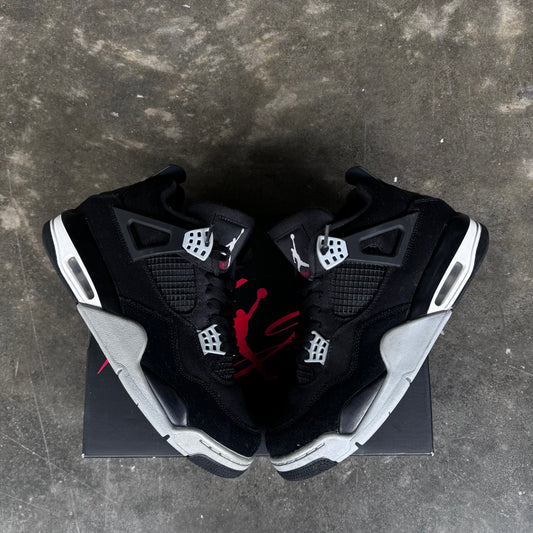 Jordan 4 Retro SE Black Canvas