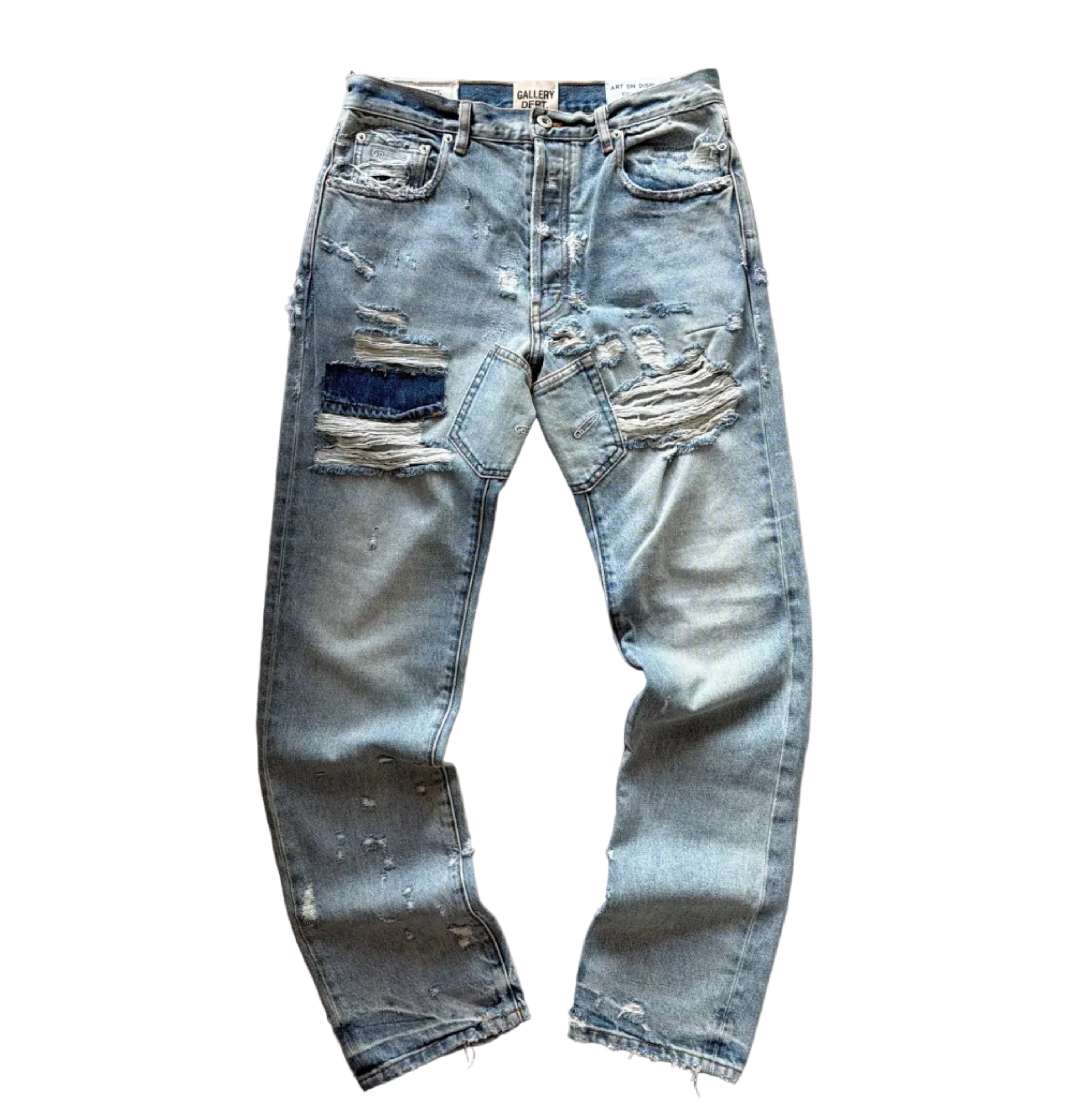 Gallery Dept. Bowery 5001 Distressed Denim Vintage Blue