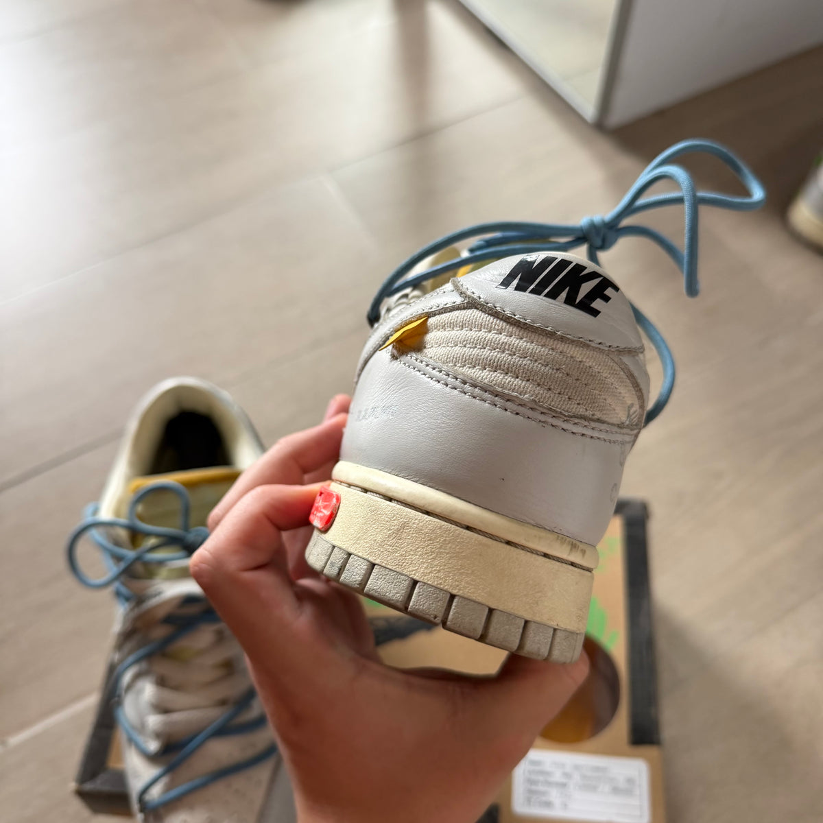 Nike x Off-White Dunk Low Lot 5 (9US)