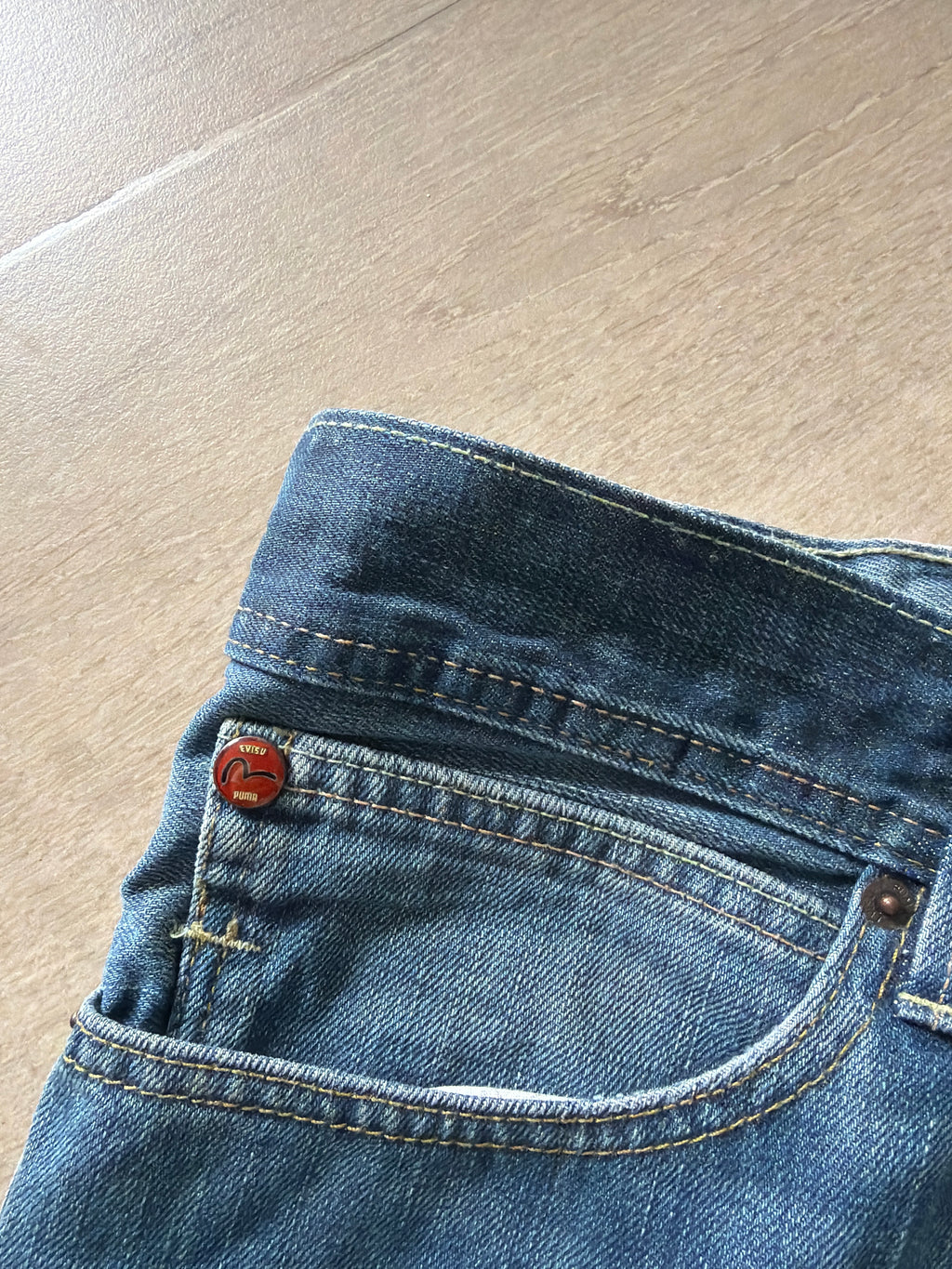 Evisu x Puma Gull Japanese Denim Jeans