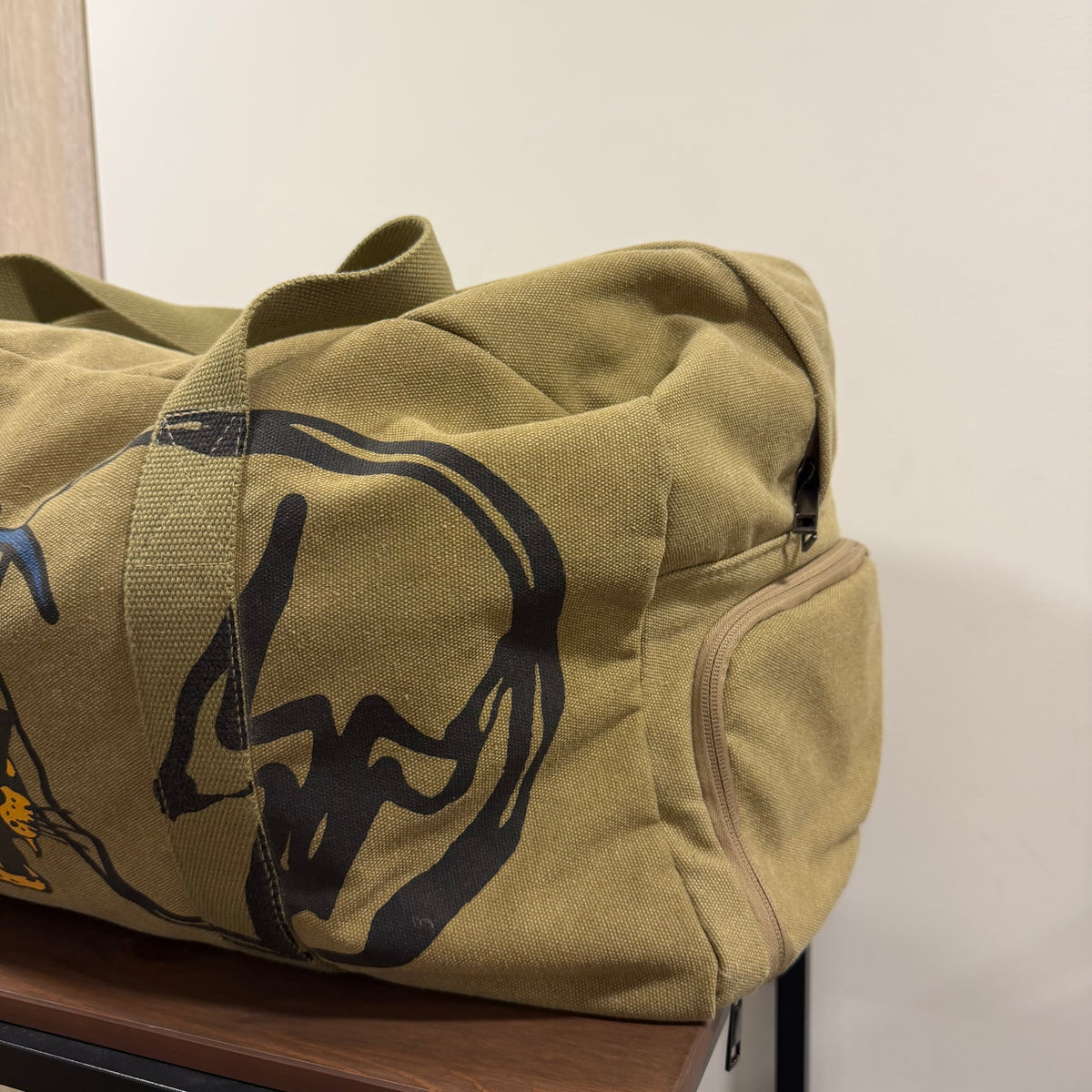 Cactus Jack By Travis Scott For Fragment Icons Duffle “Olive”