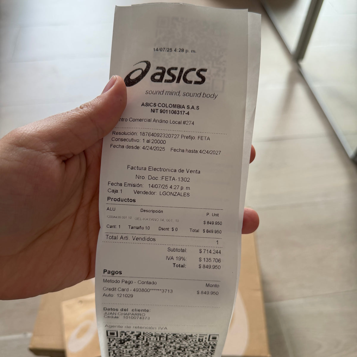 Asics x Atmos Gel Kayano 14 Undermycar Sneakers Black (10US)